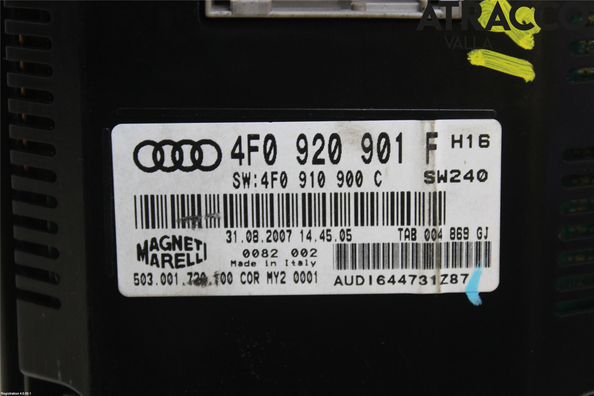 Audi A6/S6     05-11 Instr Kombinert