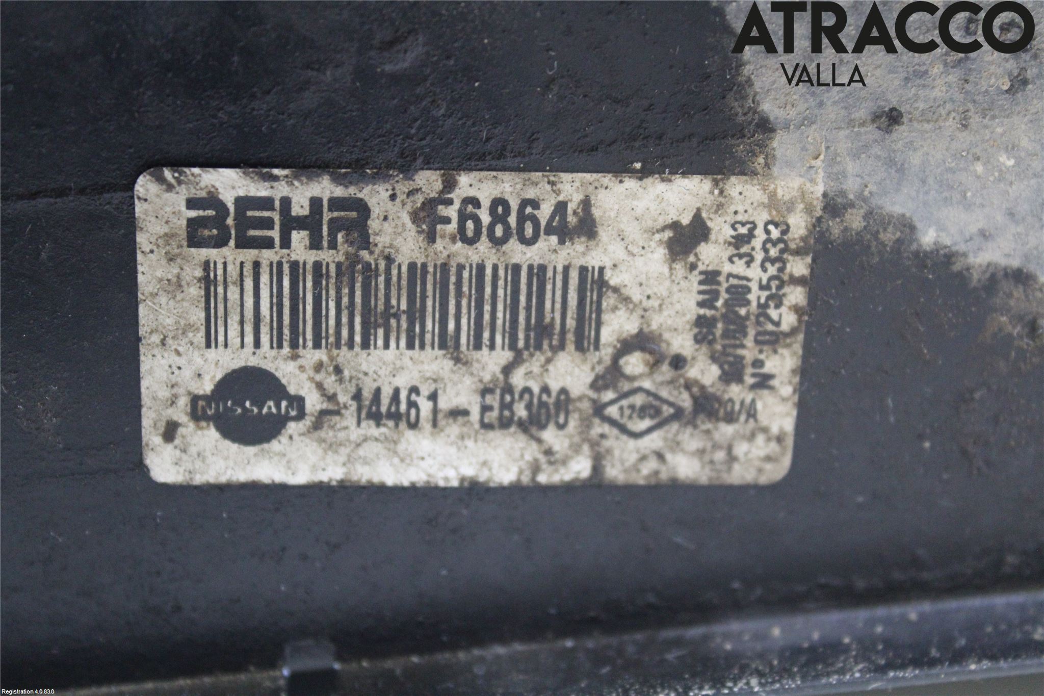 Nissan NAVARA 05-16 Intercooler Radiator