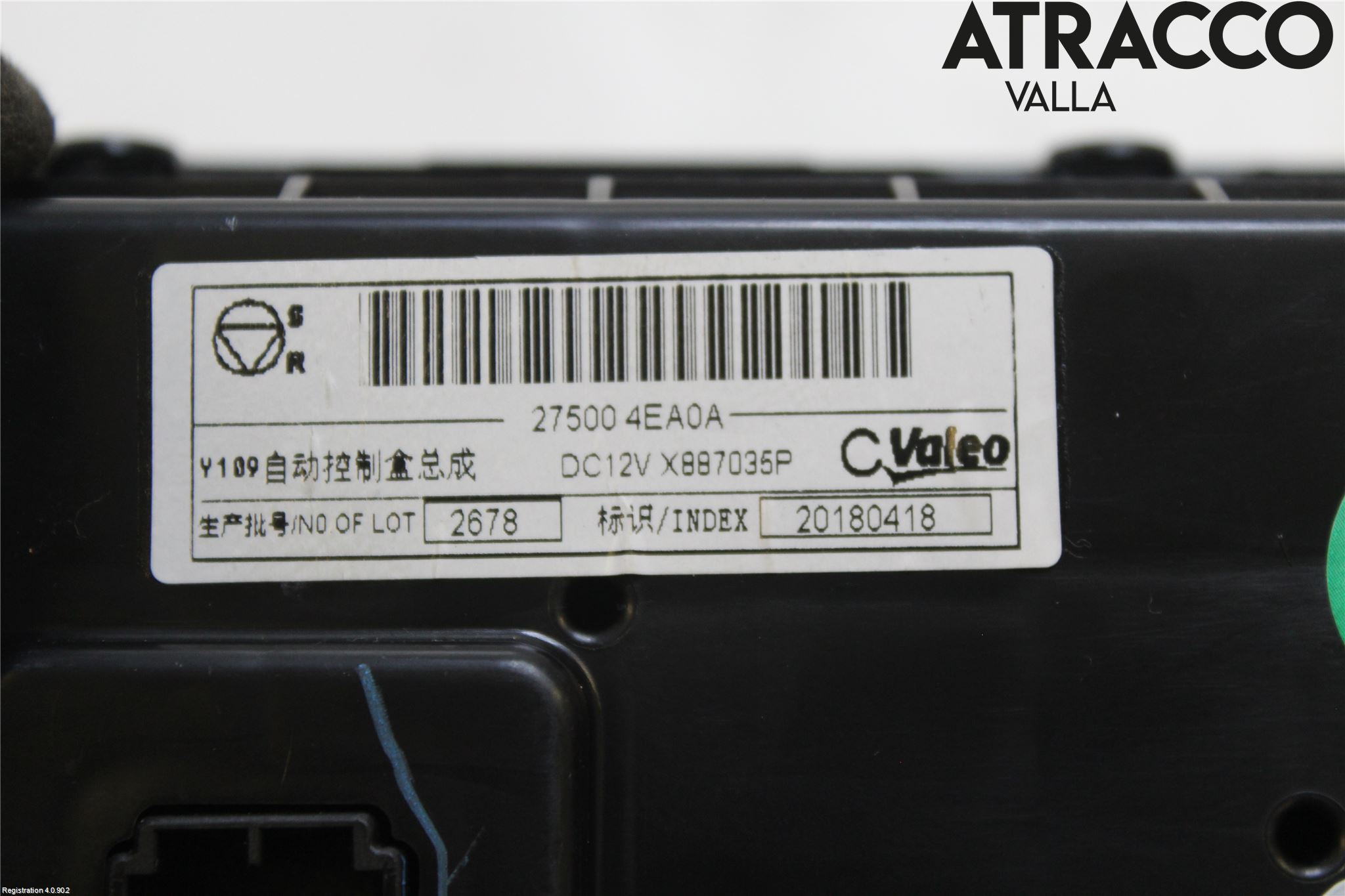 Nissan X-TRAIL 14-21 Varme Ac Betjening-Display
