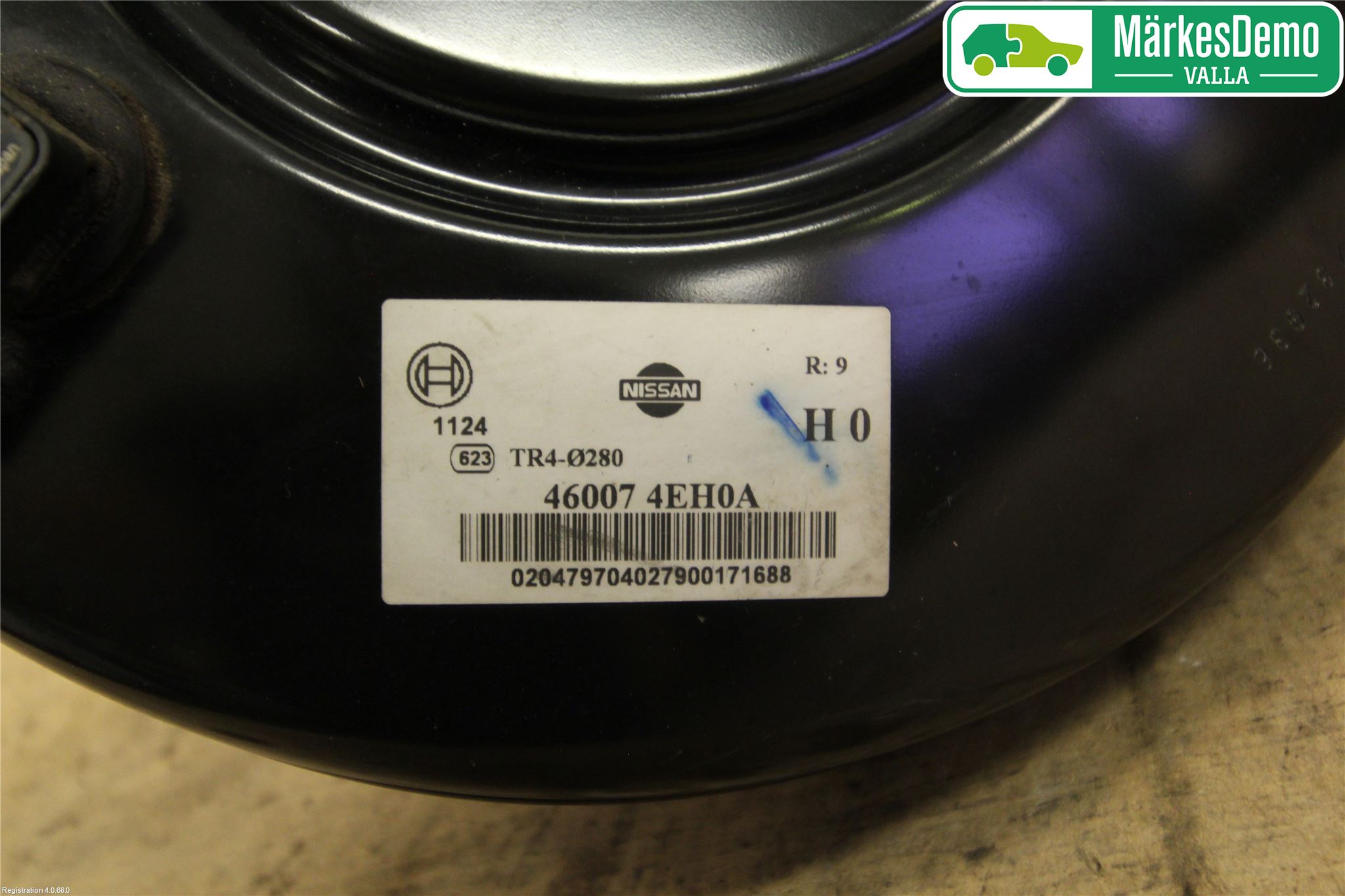 Nissan QASHQAI 14-17 Bremseservo