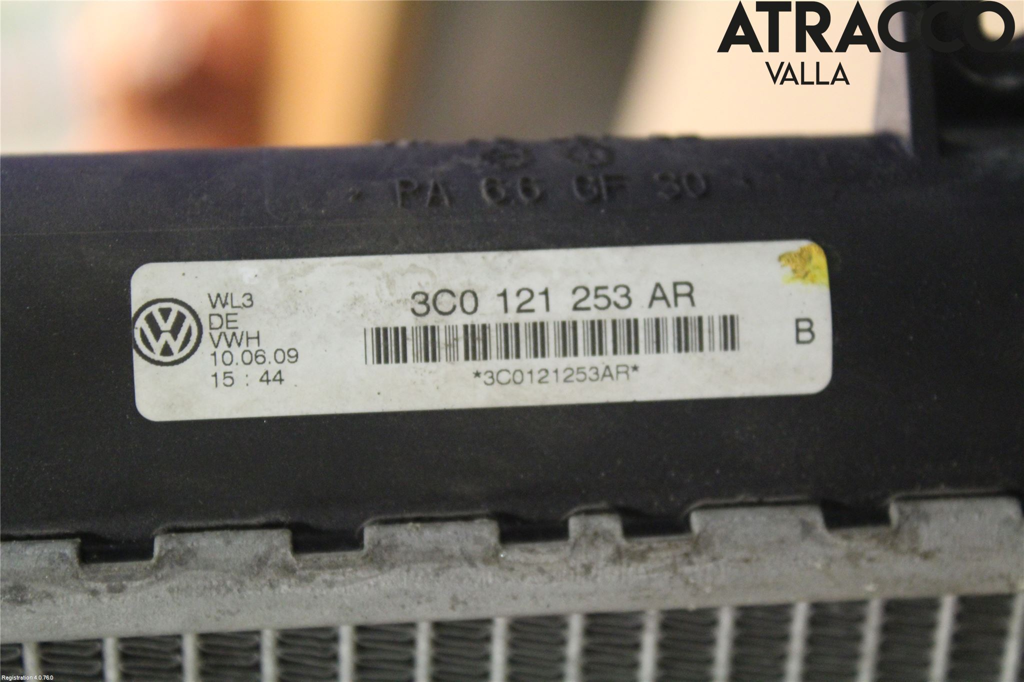 Volkswagen VW PASSAT 05-11 Radiator Automat