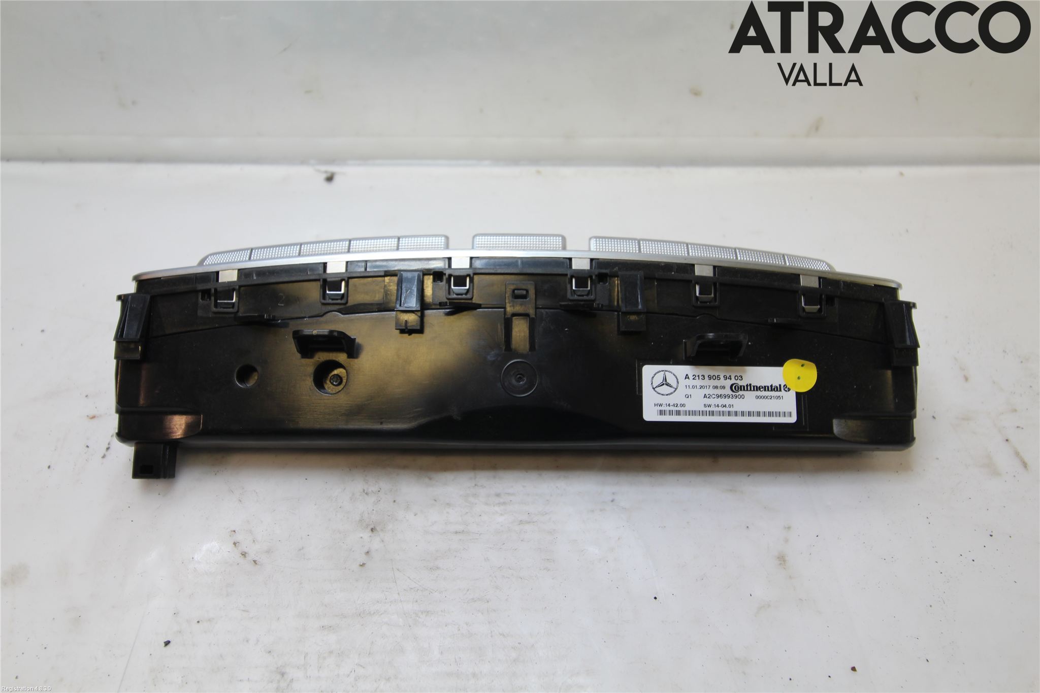 Mercedes-Benz MB E-KLASS (W213) 16-23 Varme Ac Betjening-Display