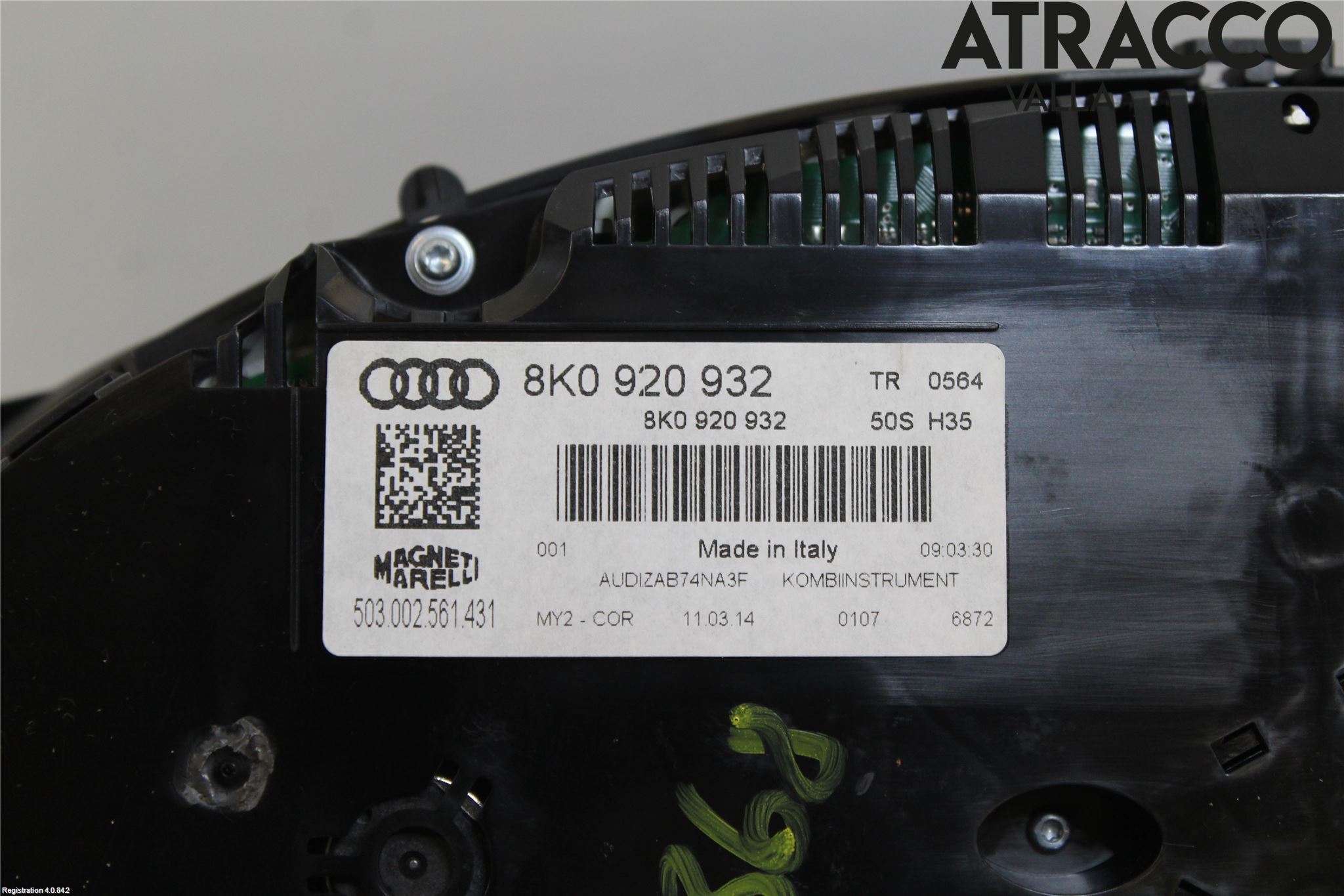 Audi A4 12-15 Instr Kombinert