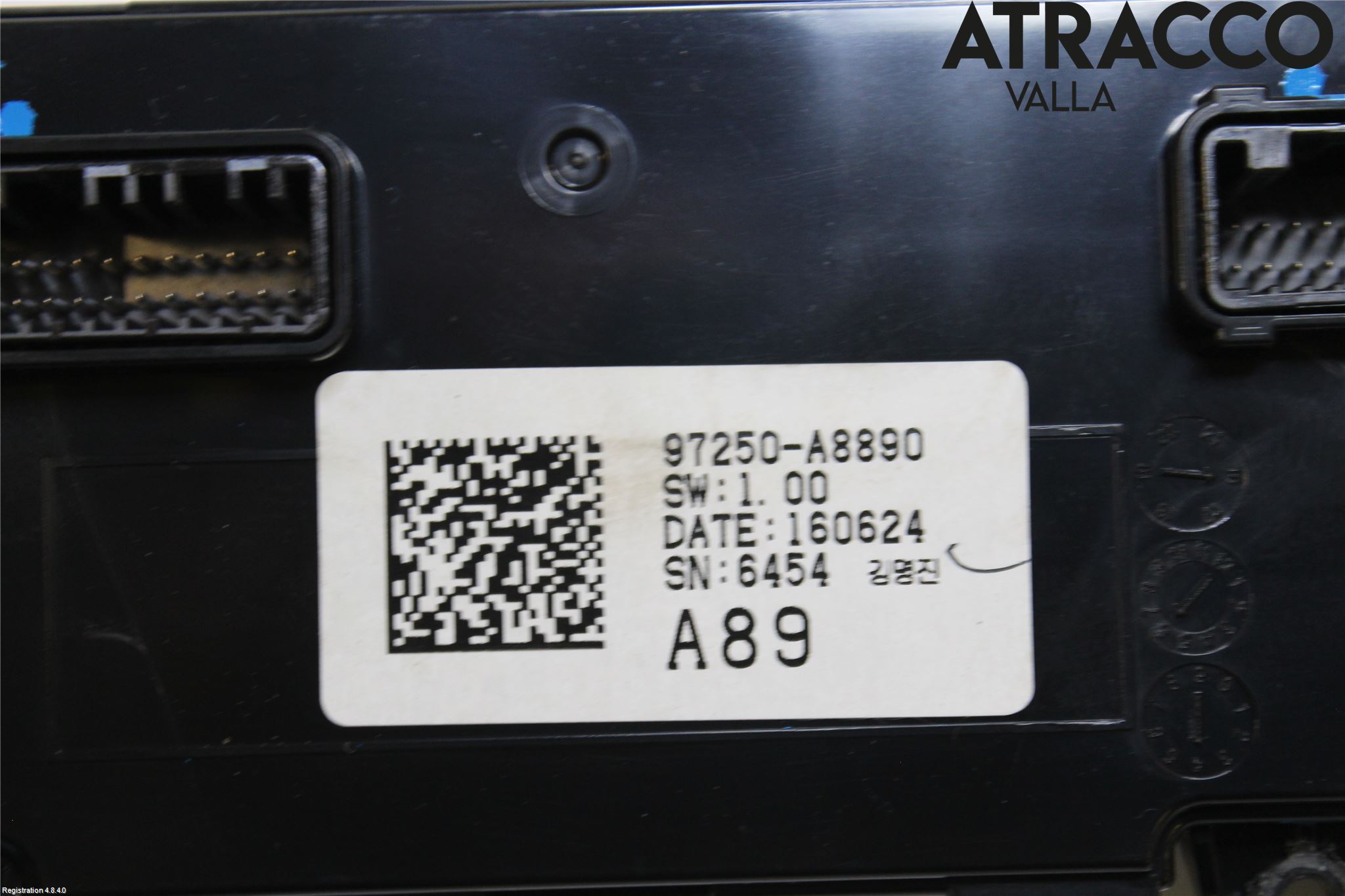 Kia OPTIMA 16-20 Varme Ac Betjening-Display