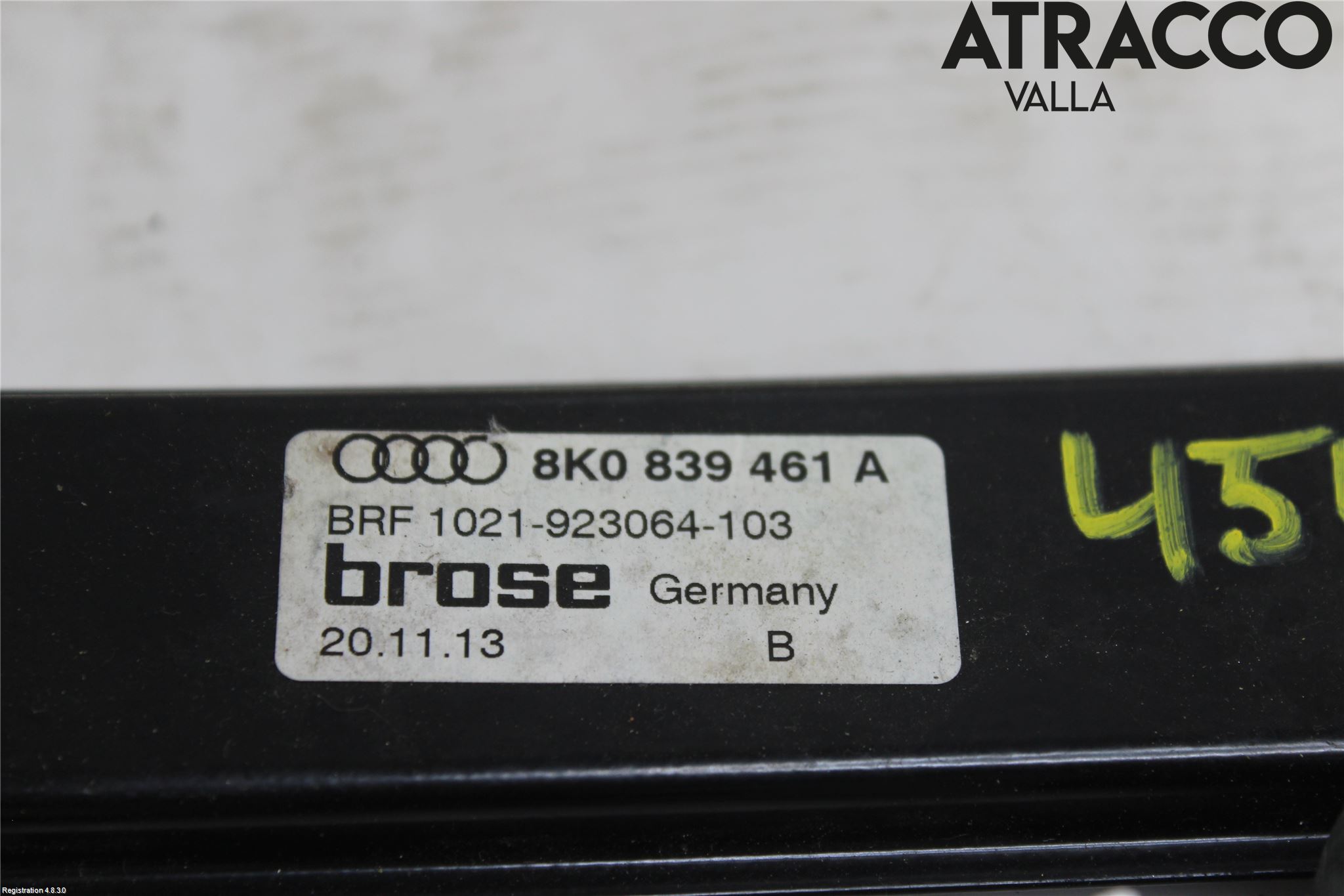 Audi A4 12-15 Vindusheis El Komp