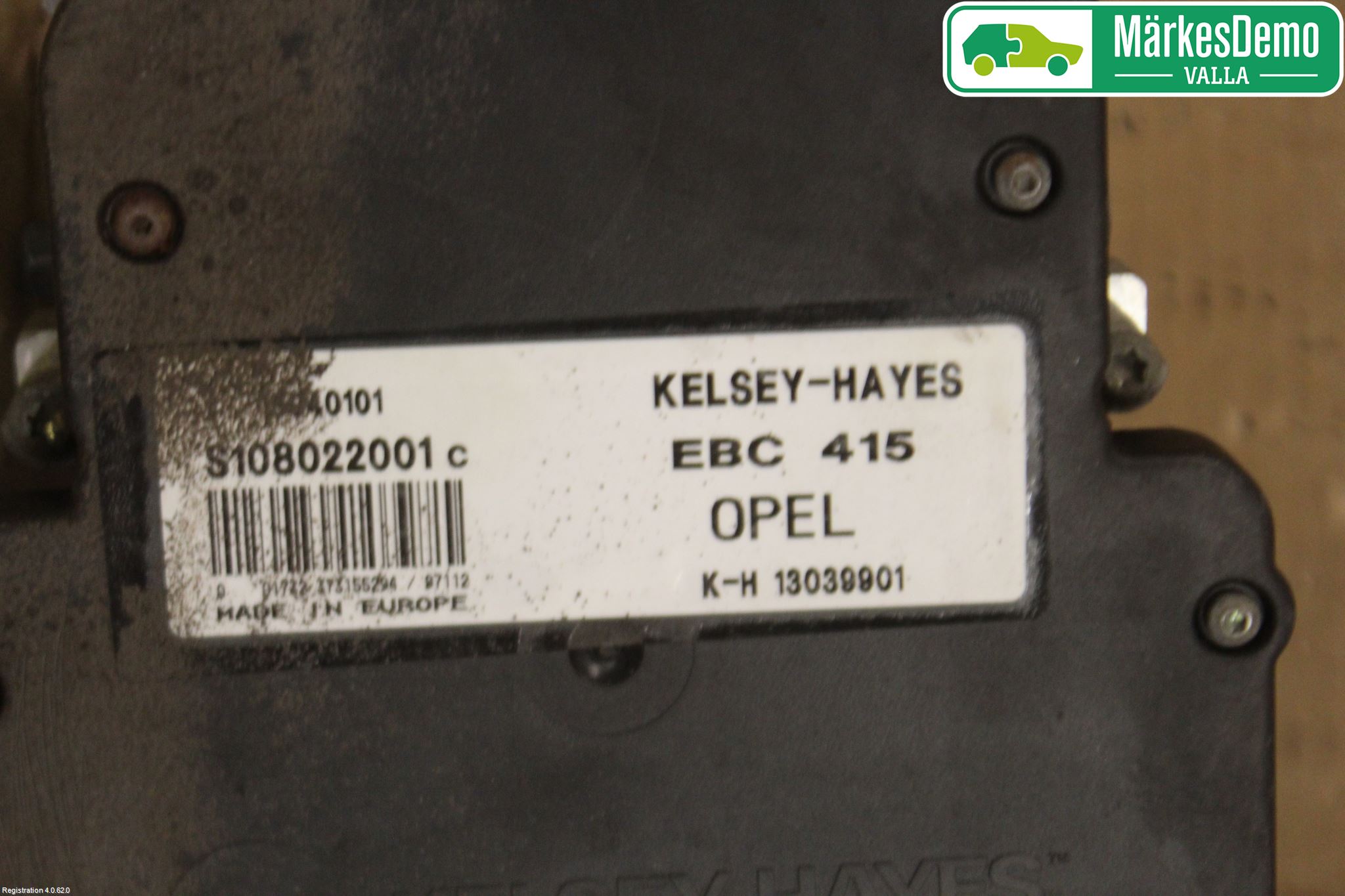 Opel VECTRA B 96-01 Abs Hydraulikkaggregat