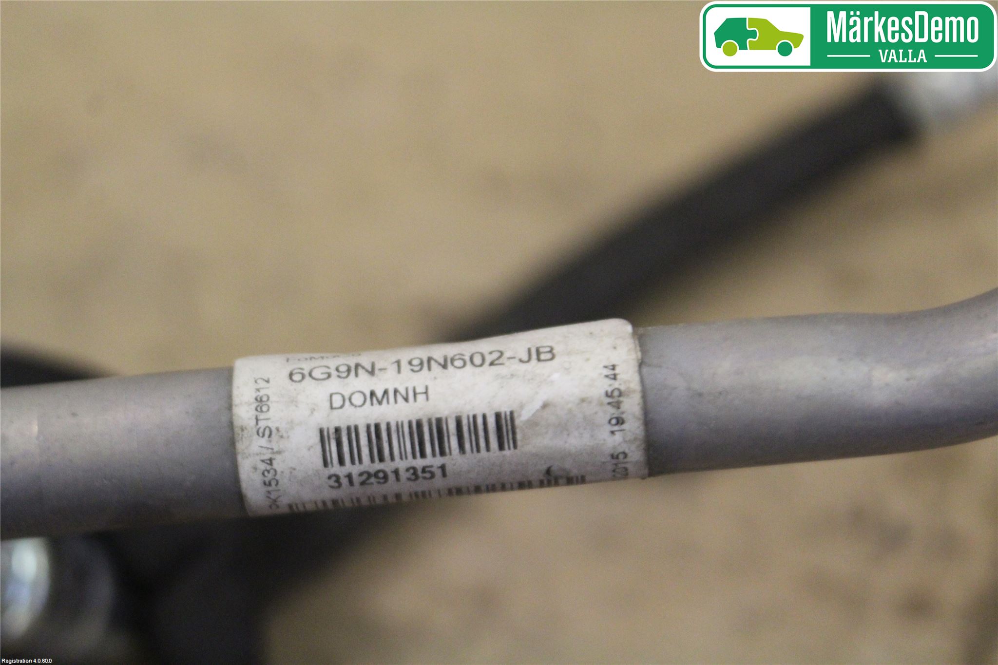 Volvo V60 14-18 Varme Ac Slange - Rør