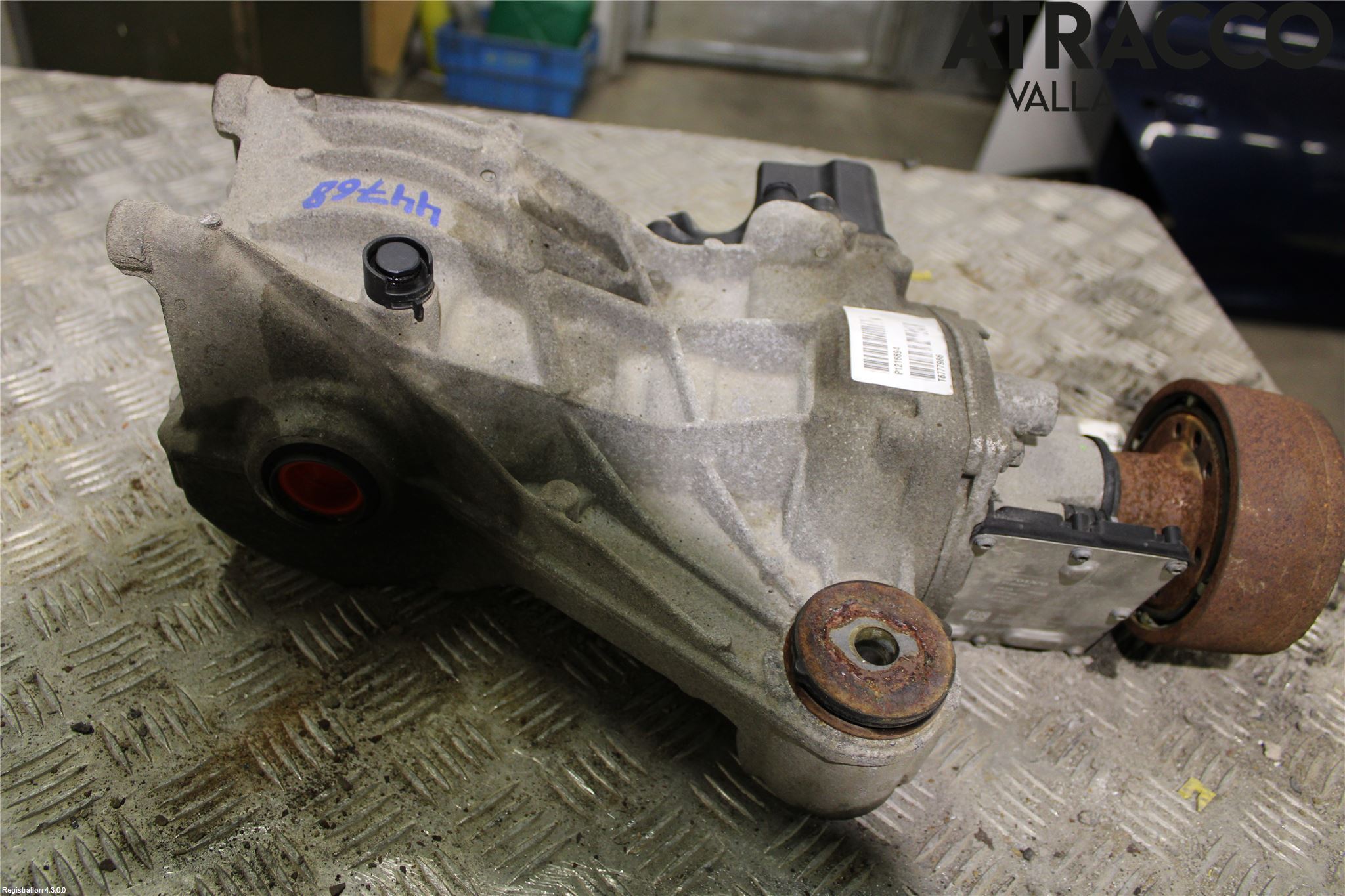 Volvo V60 19- Bakaksel Kardang Bak -Diff