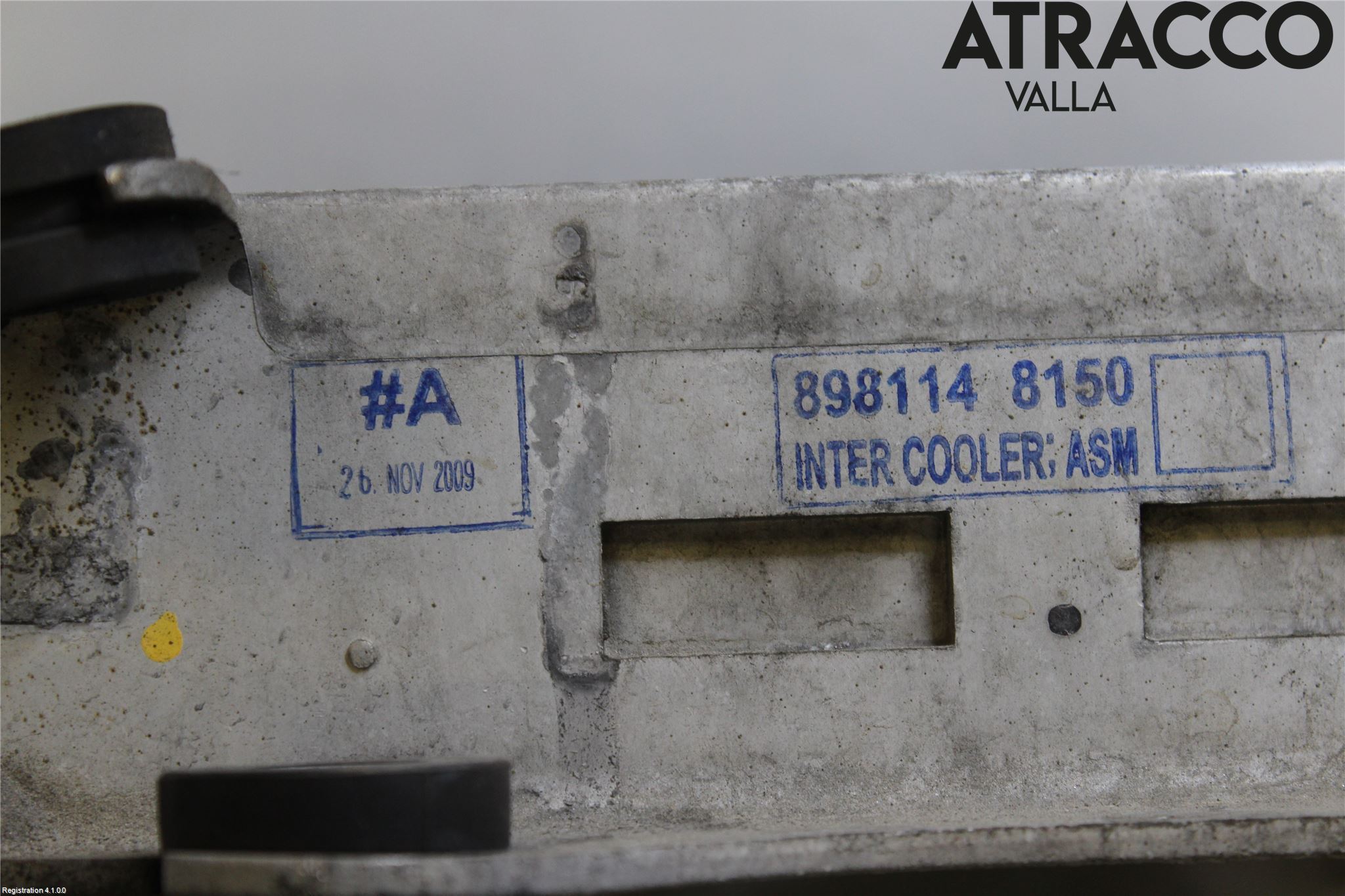 Isuzu D-MAX Intercooler Radiator