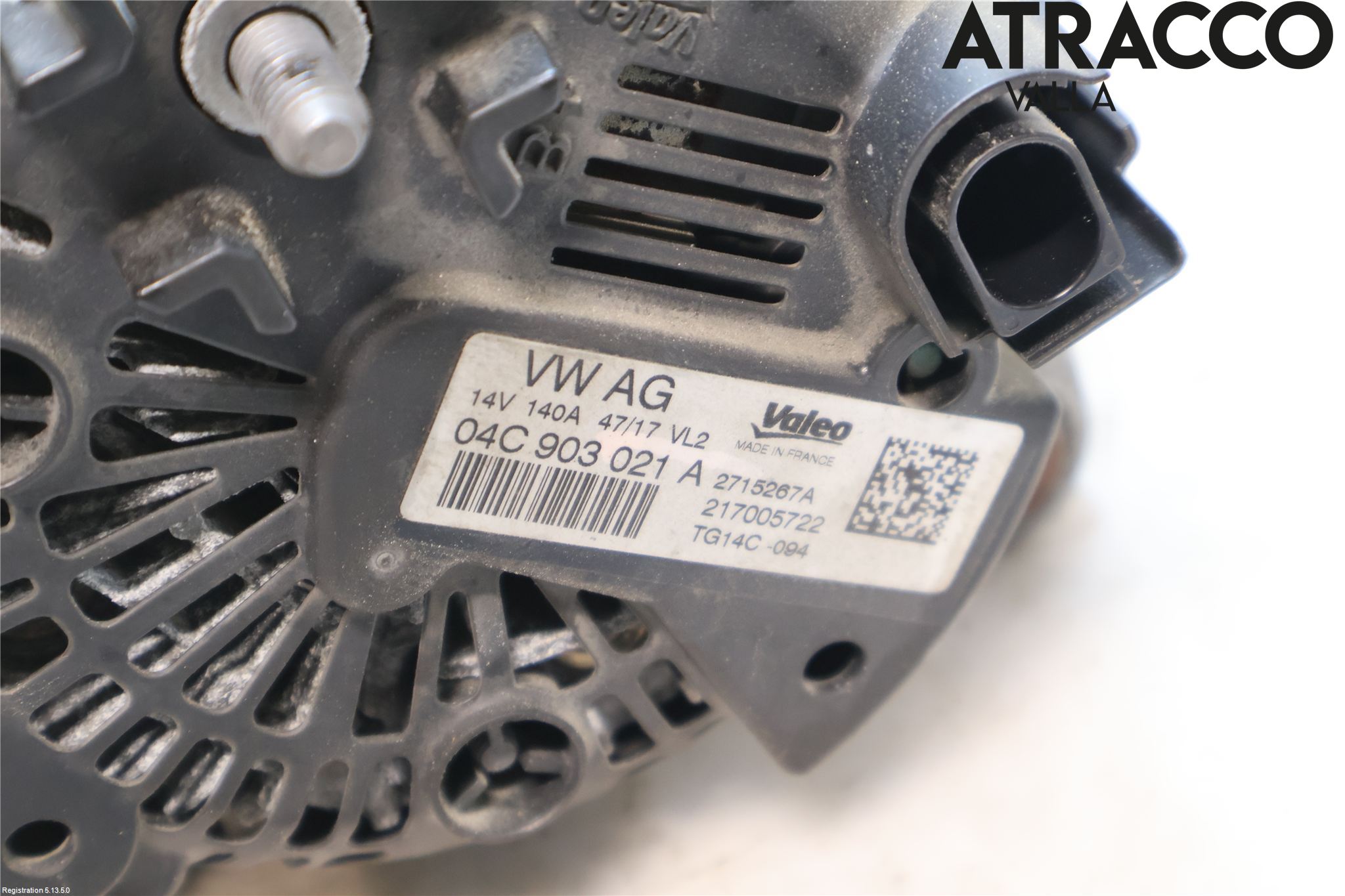 Volkswagen VW TOURAN 16- Dynamo