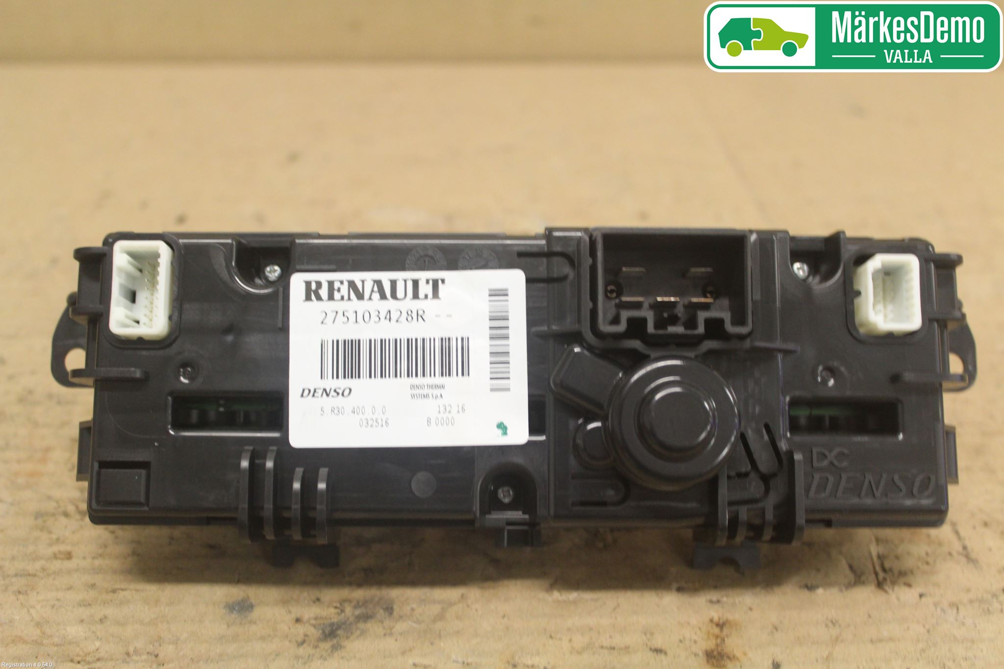 Mercedes-Benz MB CITAN (W415) 13-21 Varmeapparat Panel(Regulering)