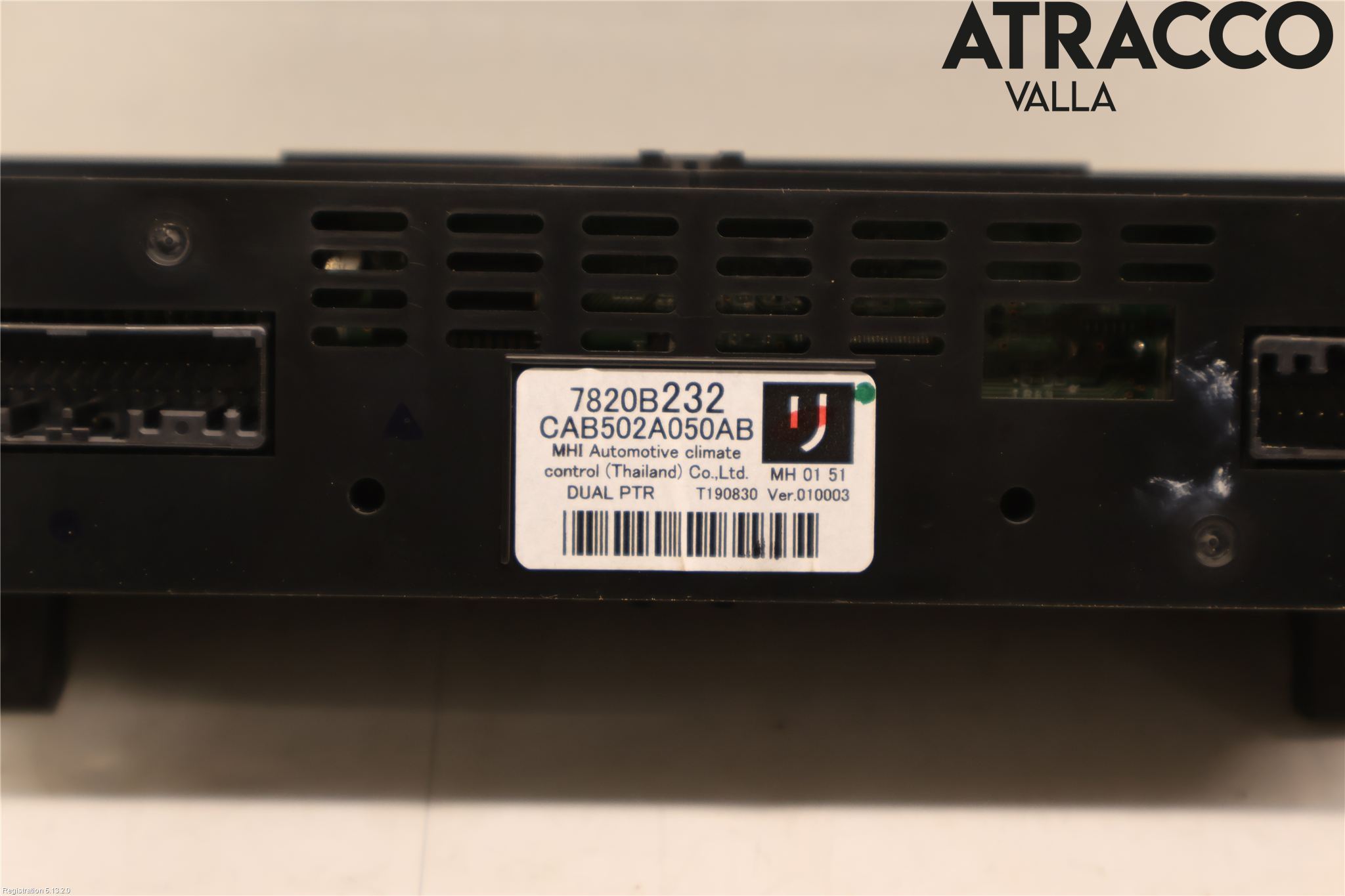 Mitsubishi OUTLANDER 13-21 Varme Ac Betjening-Display
