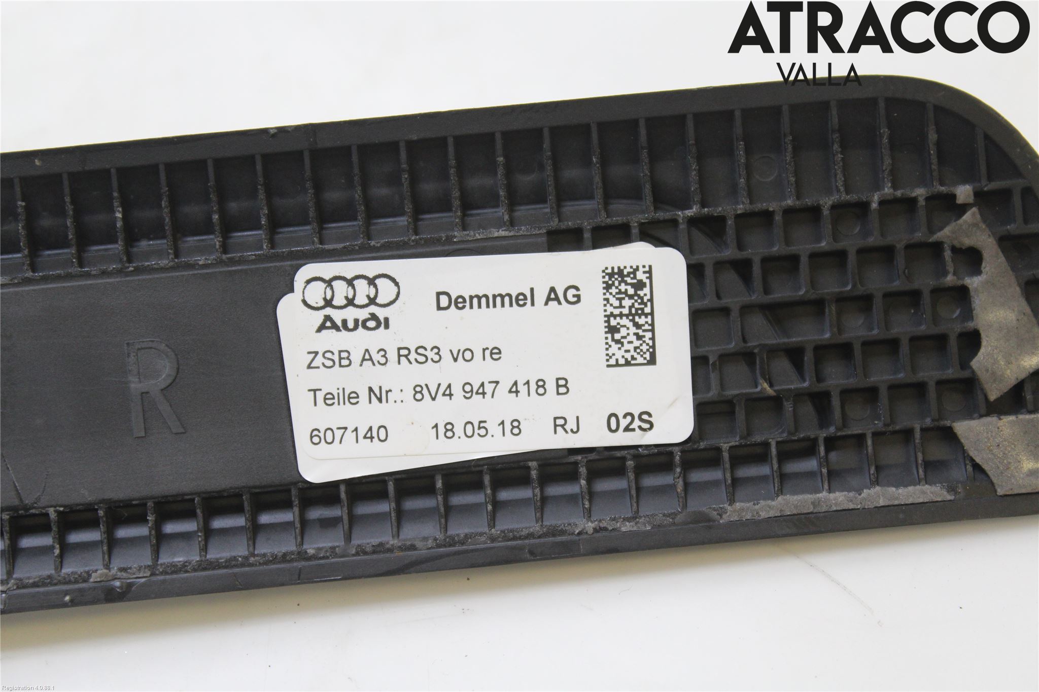 Audi A3/S3 8V 13-20 Innr Terskel Innstigning
