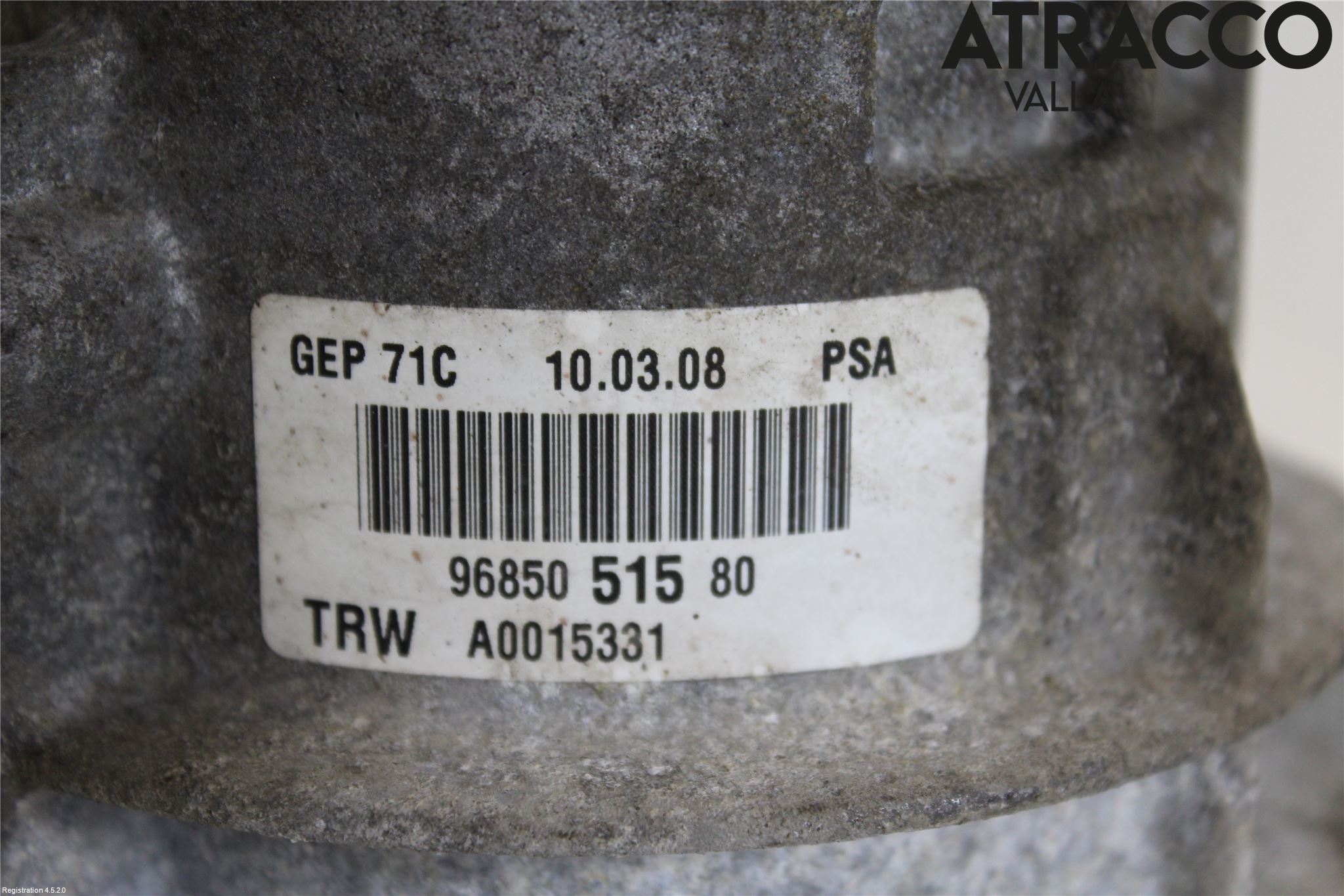 Citroen C4 GRAND PICASSO 07-13 Servostyring Eletrisk Pumpe