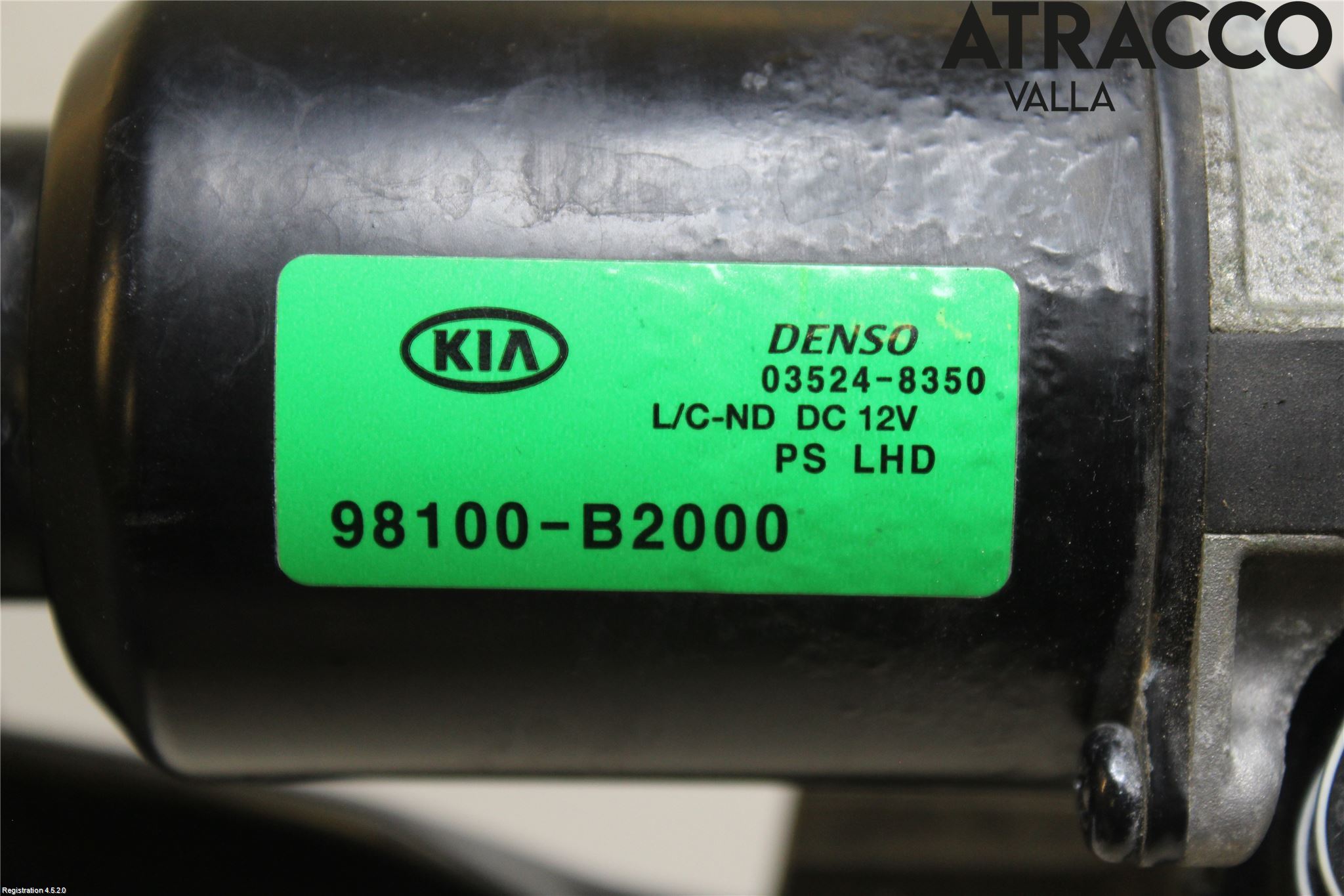 Kia SOUL 09- Viskermotor Frontrute