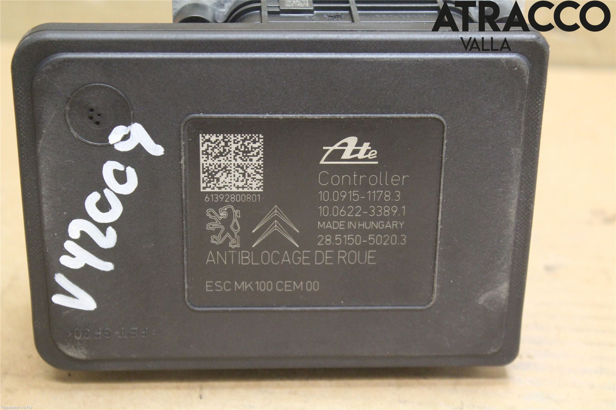 Peugeot 208 12-15 Abs Hydraulikkaggregat