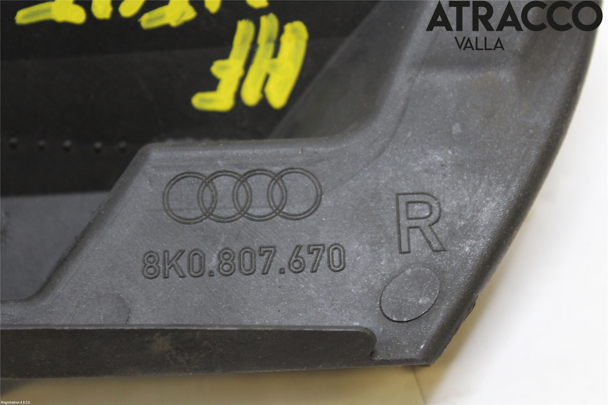 Audi A4 12-15 Støtfanger Foran Hjørne Høyr