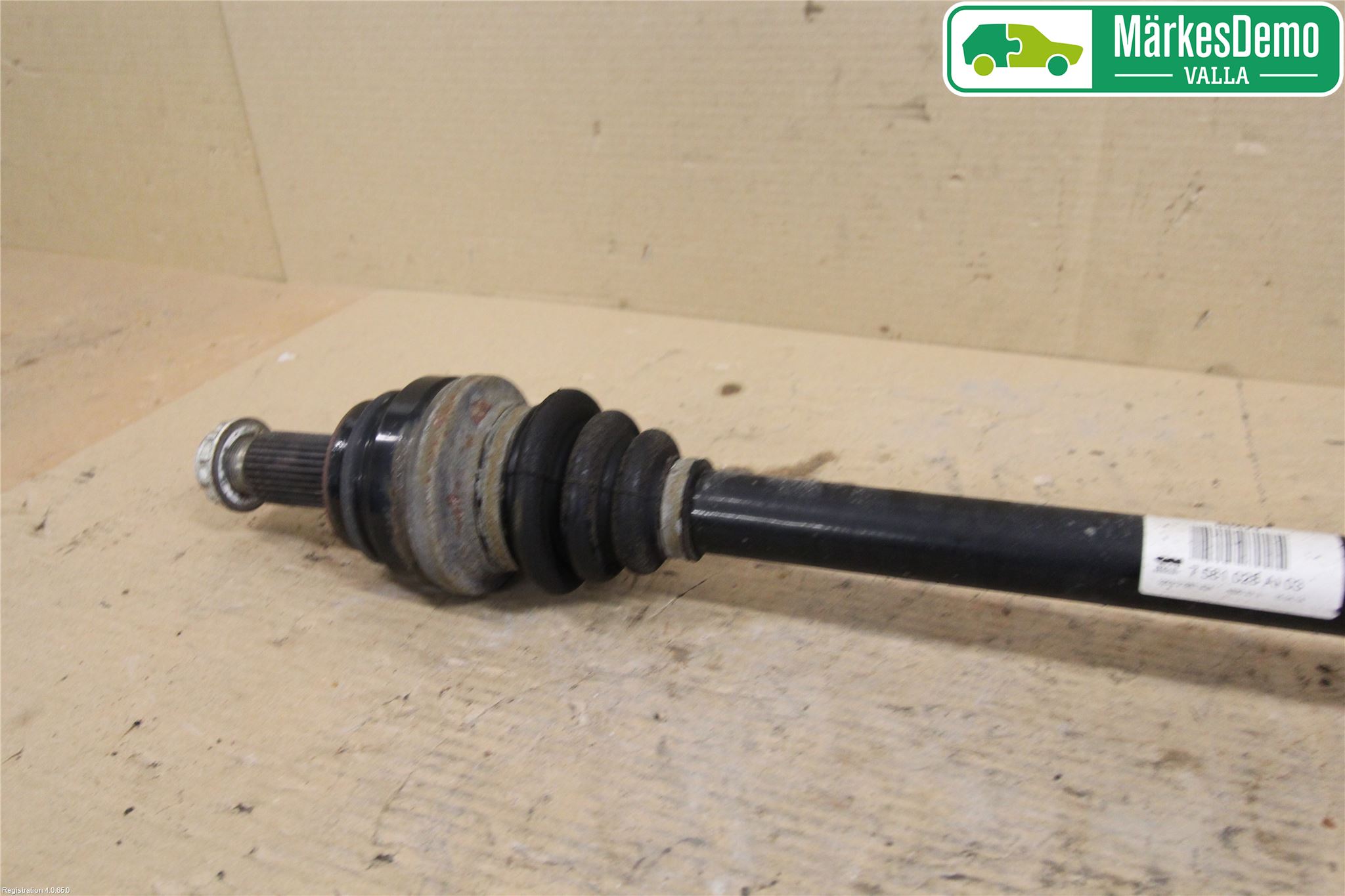 BMW 5 F10/F11/F18 09-17 Drivaksel Bak Kompl Høyre