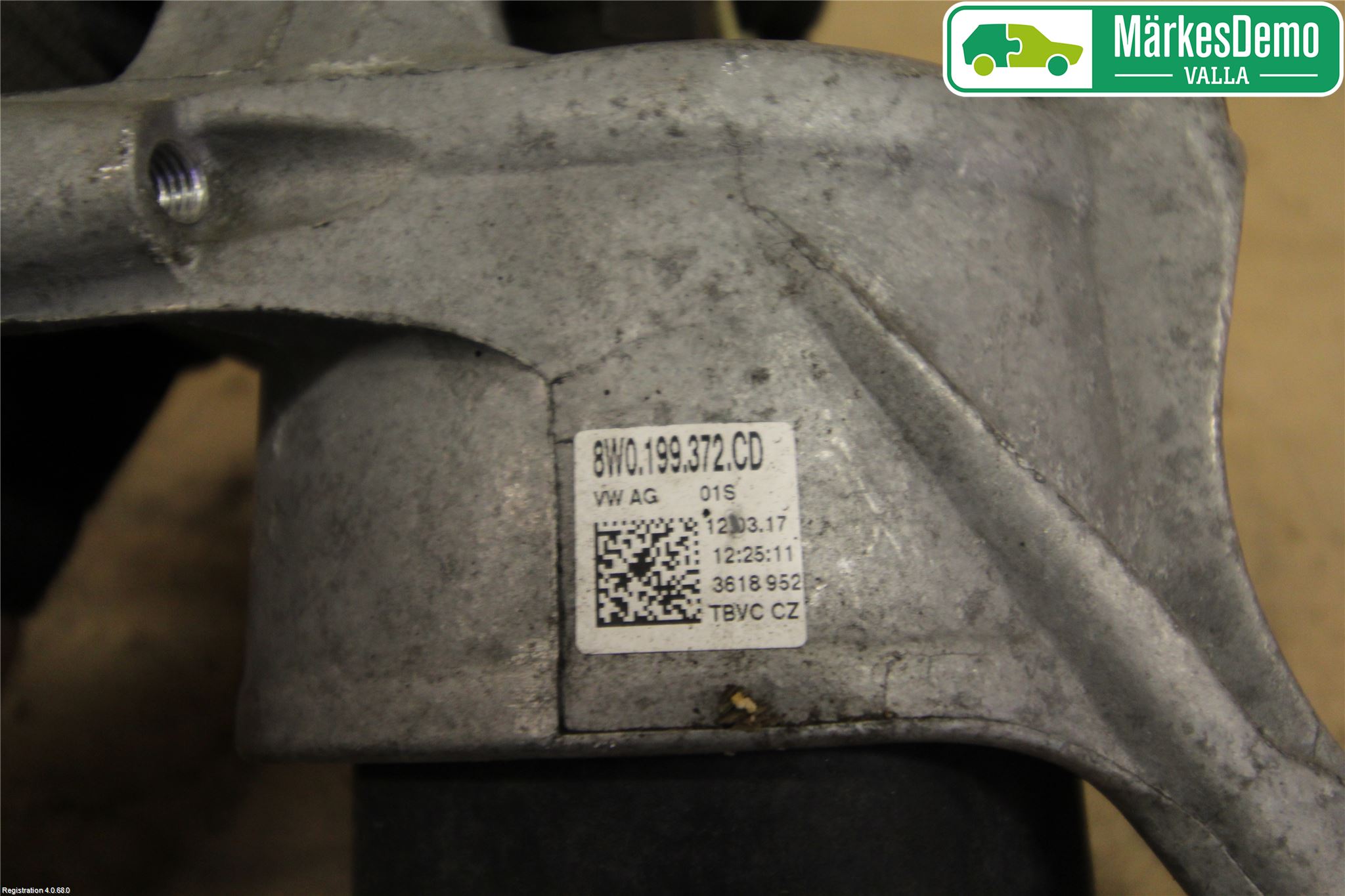 Audi A5 17- Motor Feste Gummi