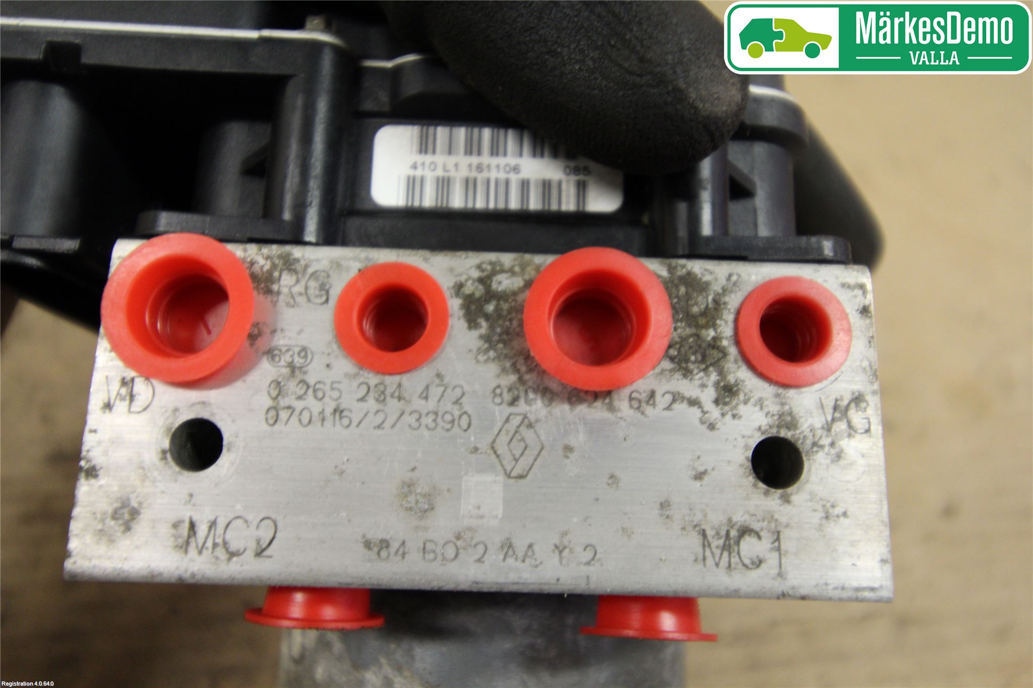Renault SCÉNIC/GRAND 07-09 Abs Hydraulikkaggregat