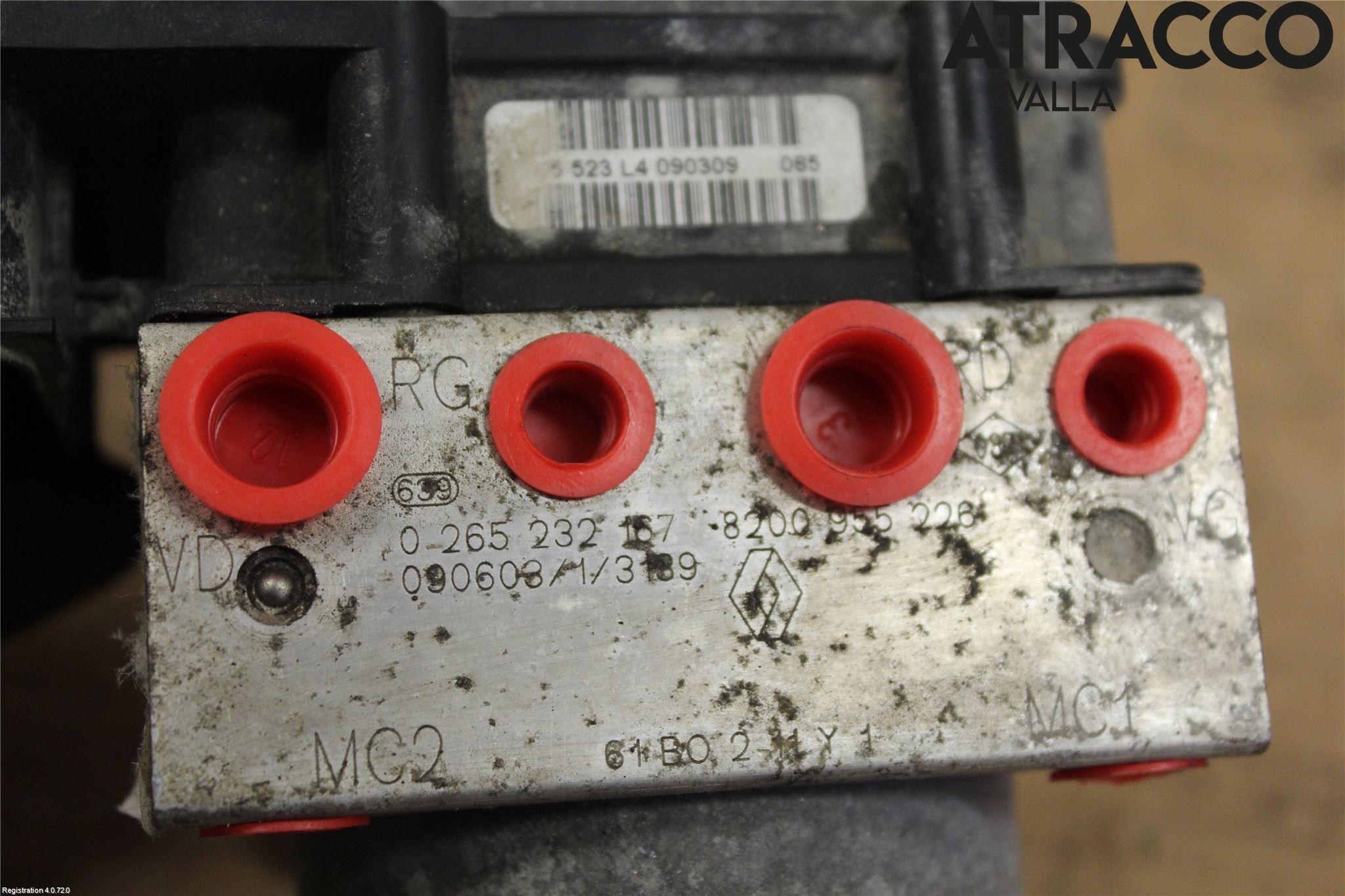 Renault KANGOO II 08-14 Abs Hydraulikkaggregat