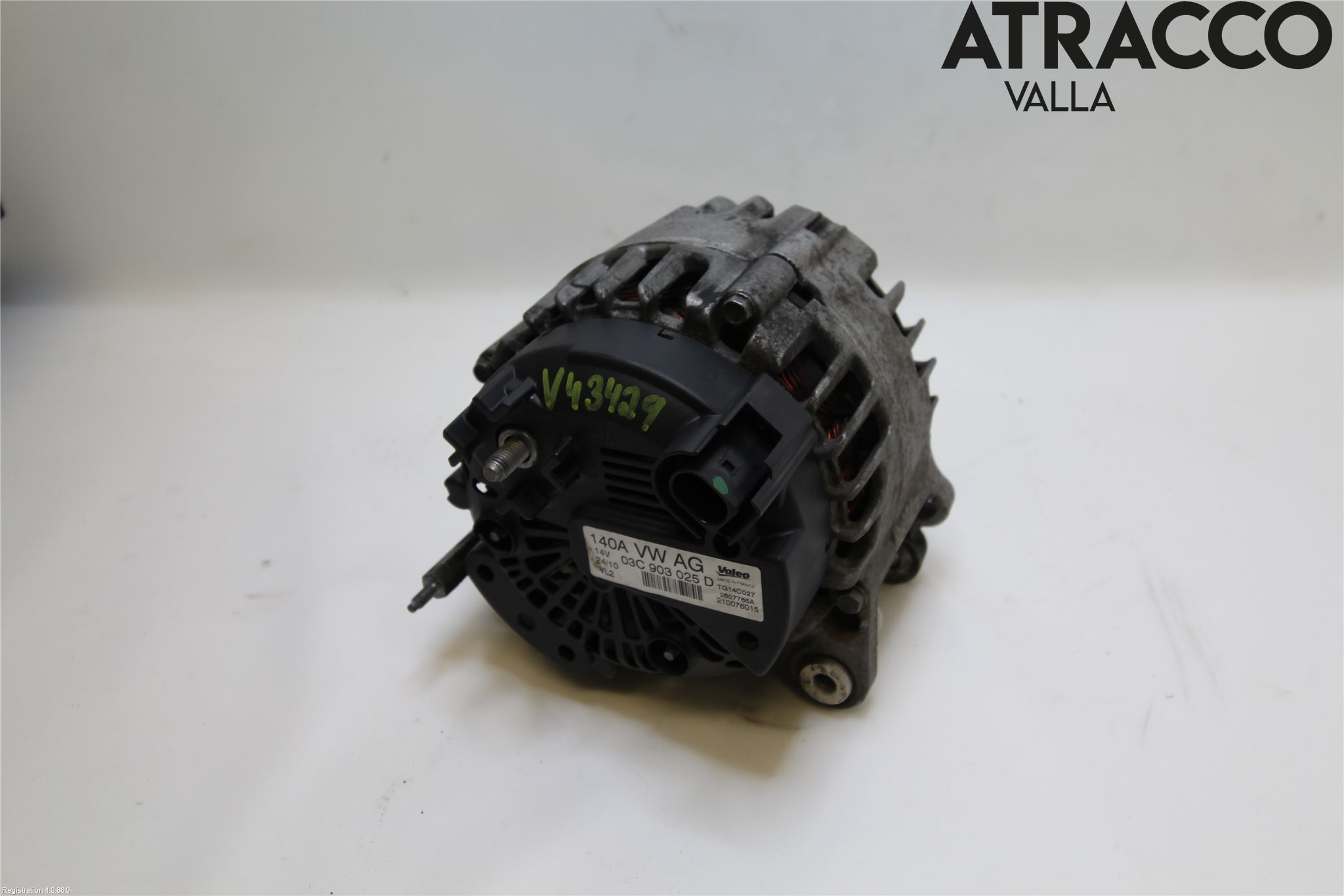Volkswagen VW GOLF VI 09-13 Dynamo