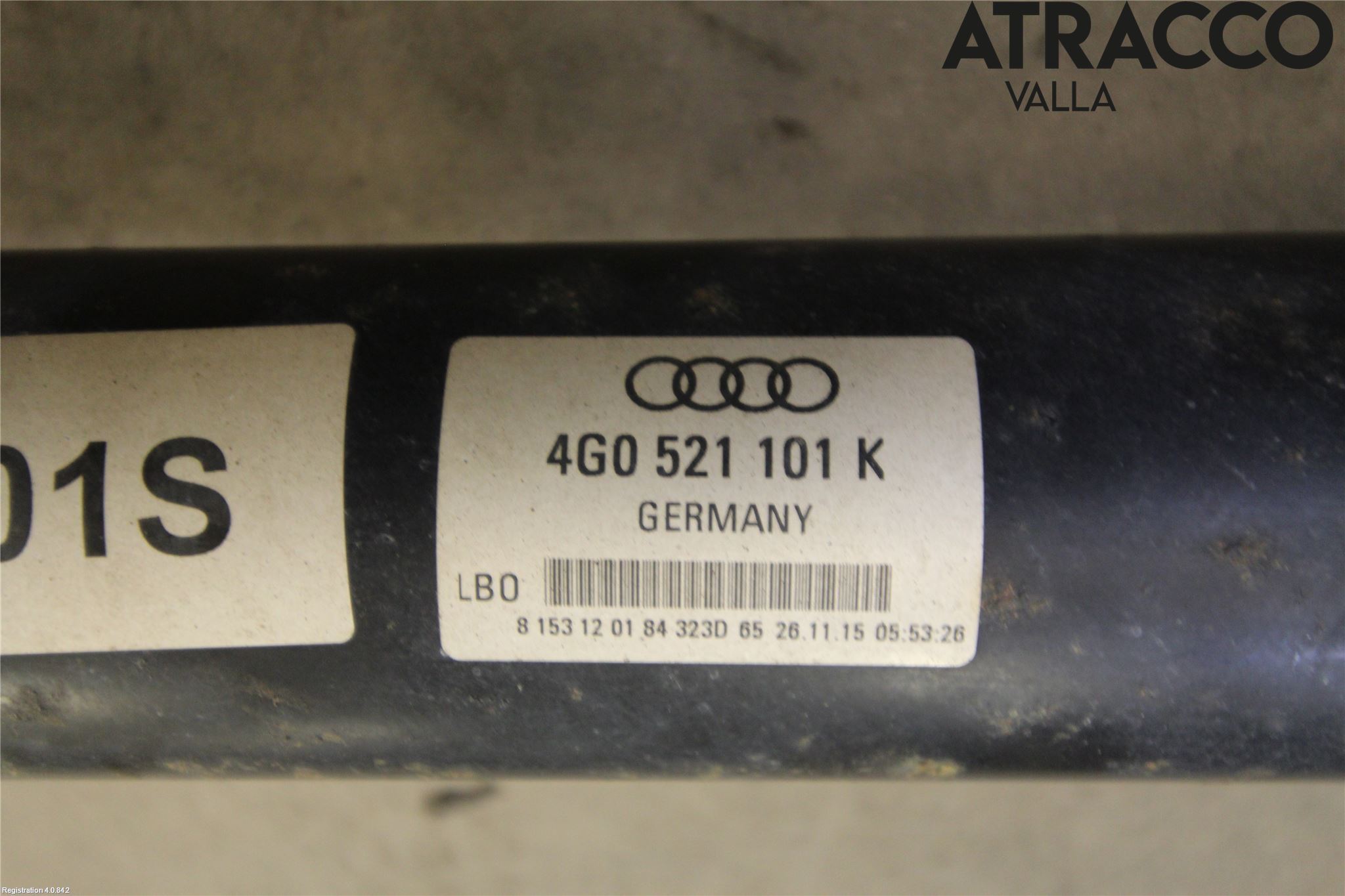 Audi A6 ALLROAD 12-18 Mellomaksel Kompl
