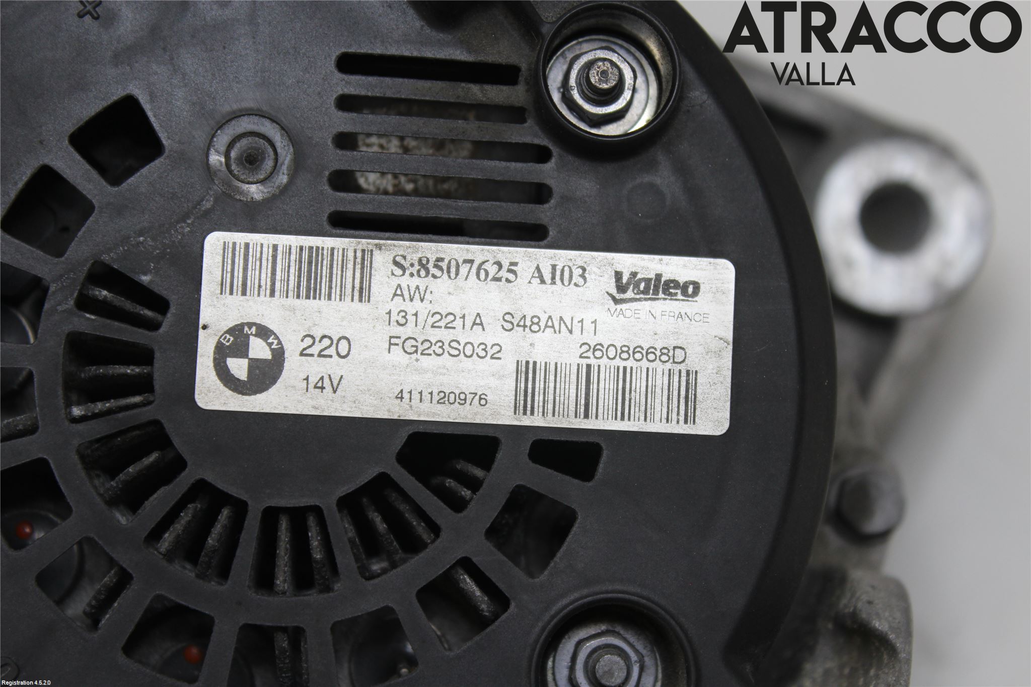 BMW 5 F10/F11/F18 09-17 Dynamo