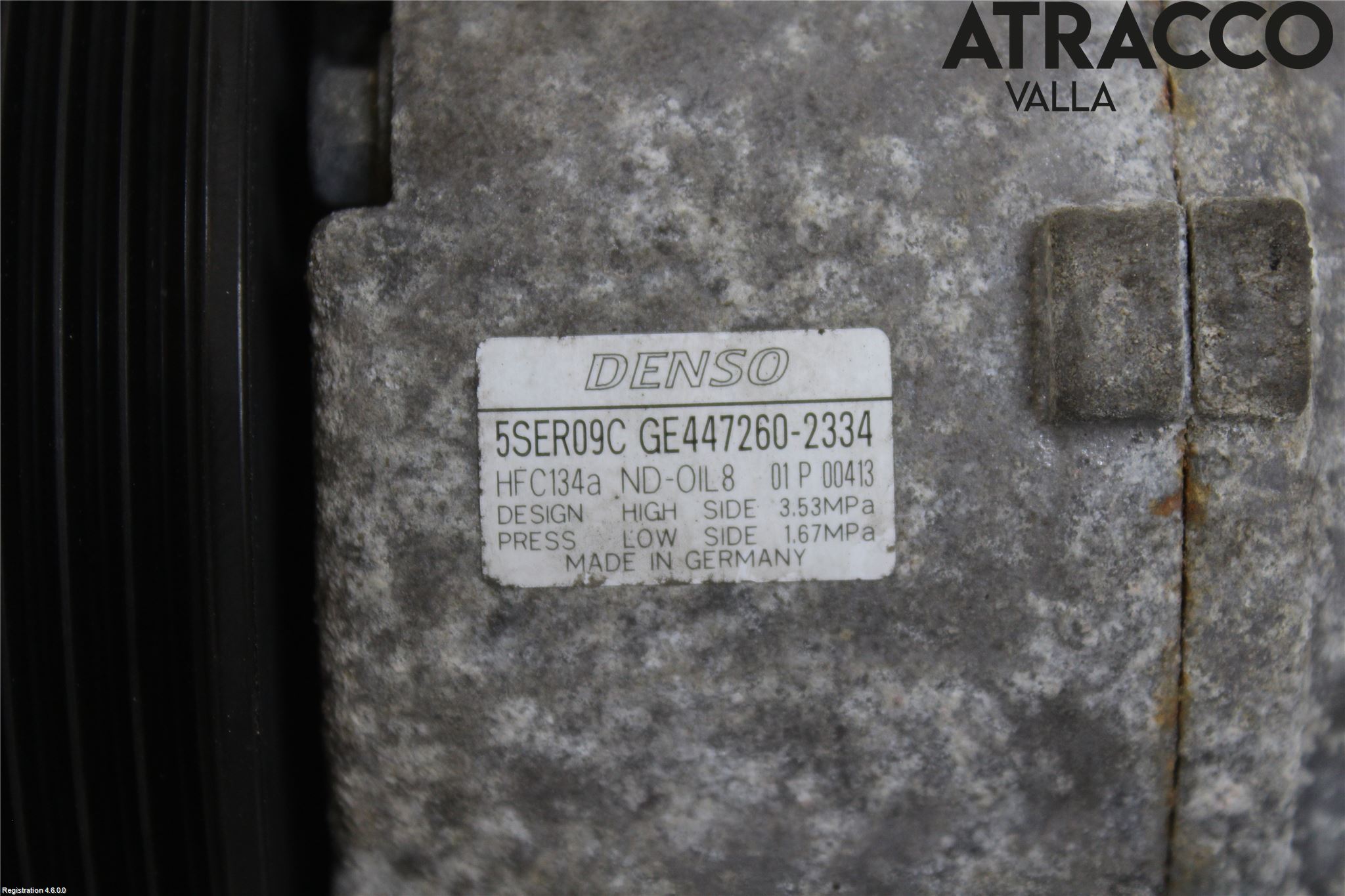Toyota AURIS 10-12 Varme Ac Kompressor