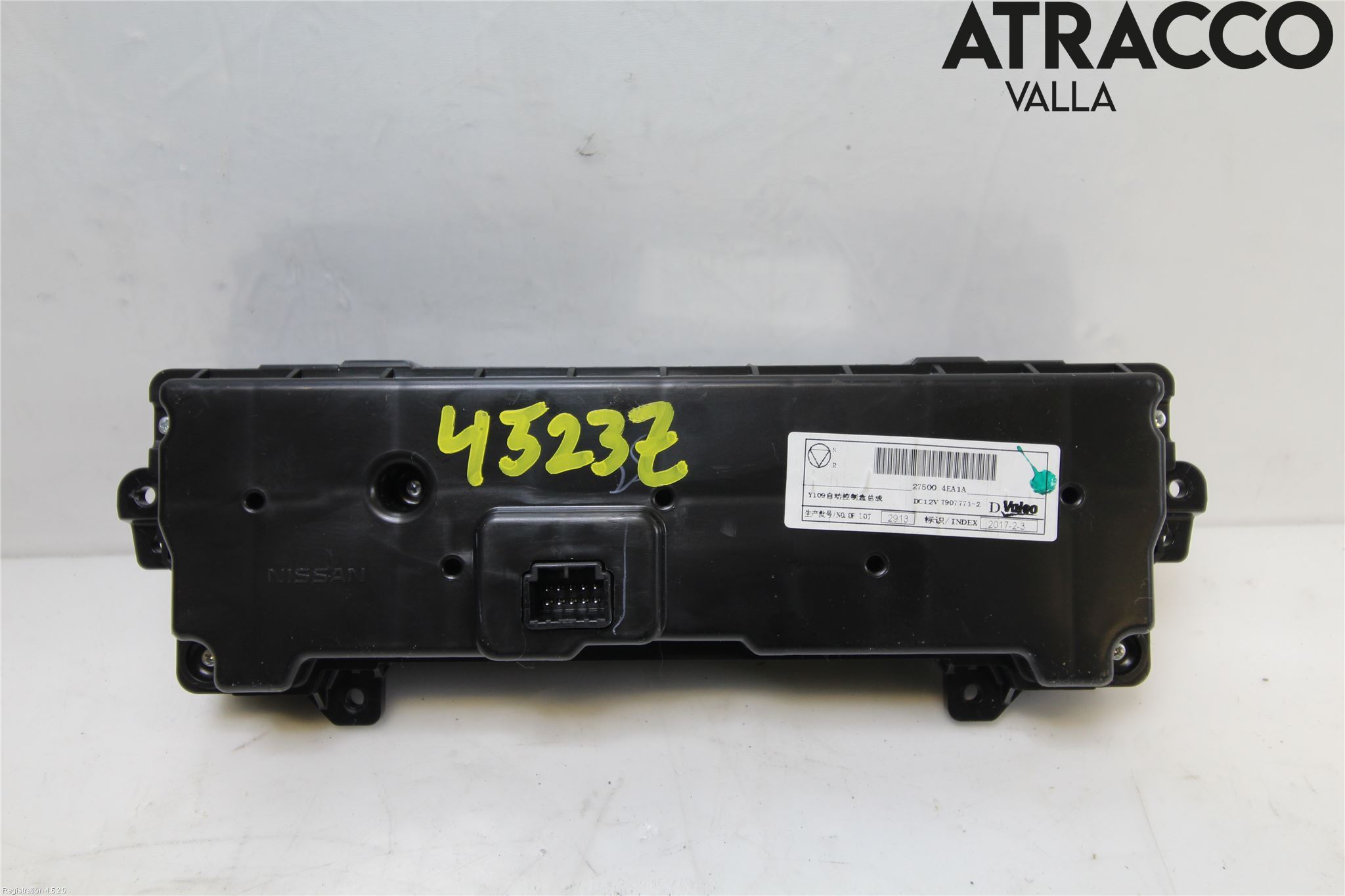 Nissan QASHQAI 14-17 Varme Ac Betjening-Display