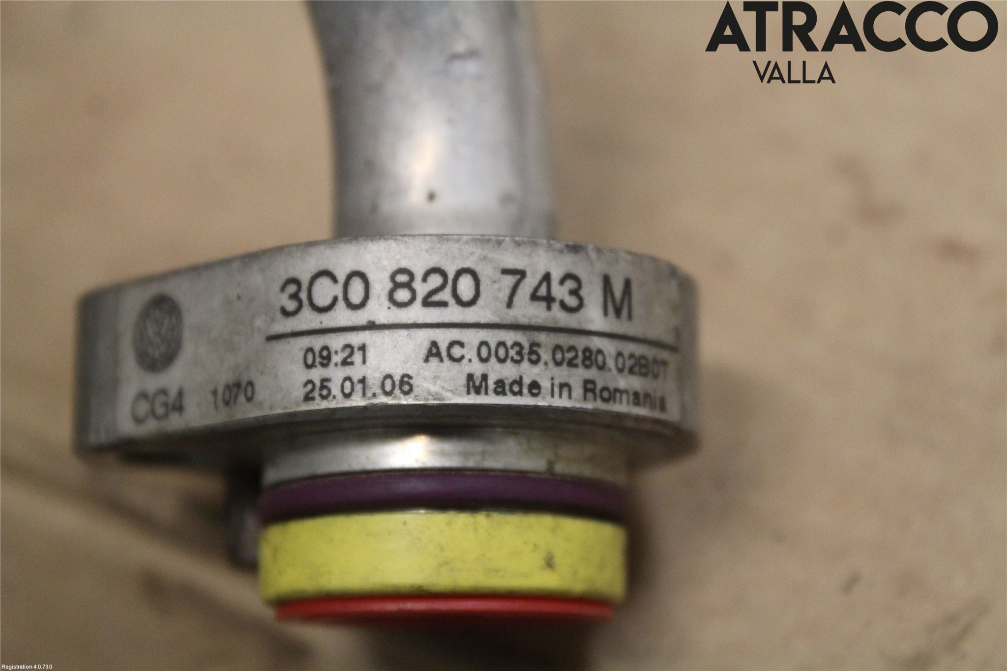 Volkswagen VW PASSAT 05-11 Varme Ac Slange - Rør