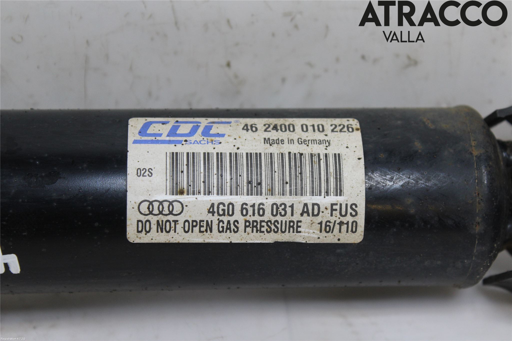 Audi A6 ALLROAD 12-18 Støtdemper Bak