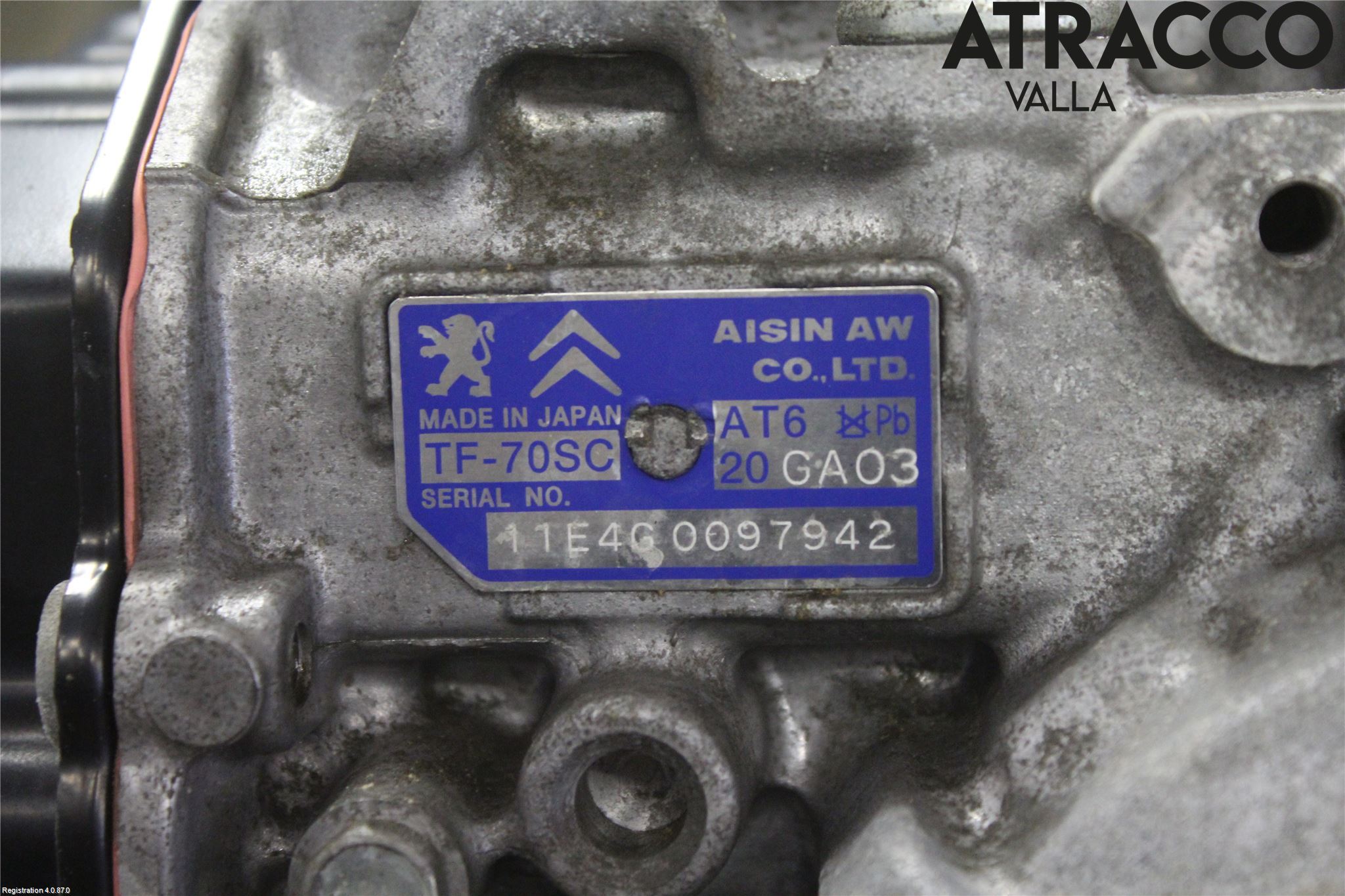 Peugeot 3008 09-16 Gearkasse Automat