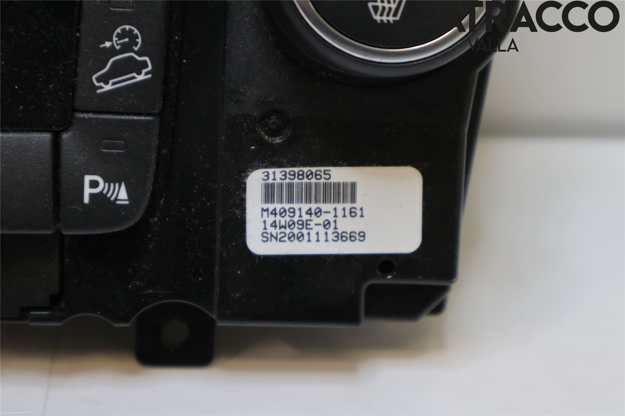 Volvo XC70 14-16 Varme Ac Betjening-Display