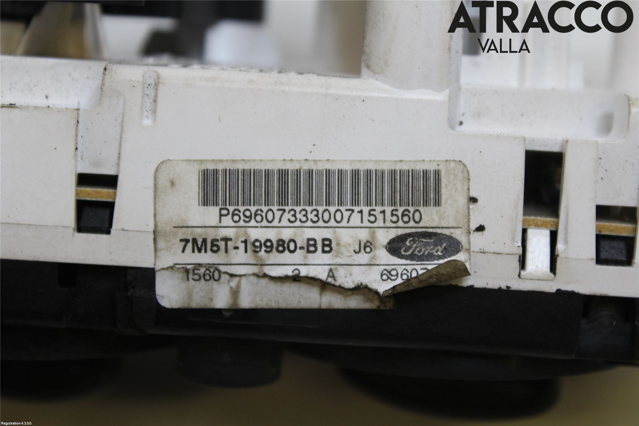 Ford FOCUS 08-11 Varmeapparat Panel(Regulering)