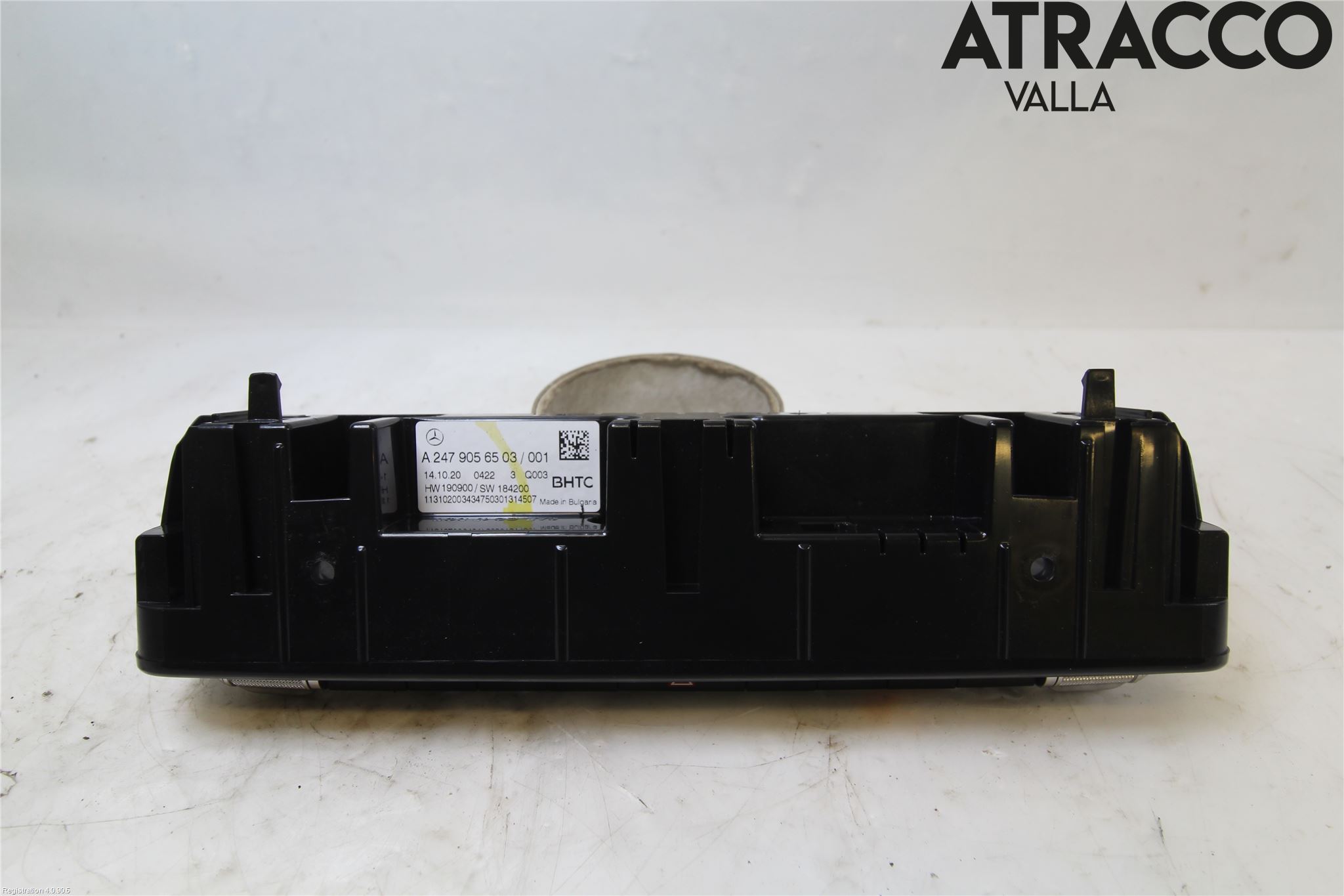 Mercedes-Benz MB CLA-KLASS (C118/X118) 19- Varme Ac Betjening-Display