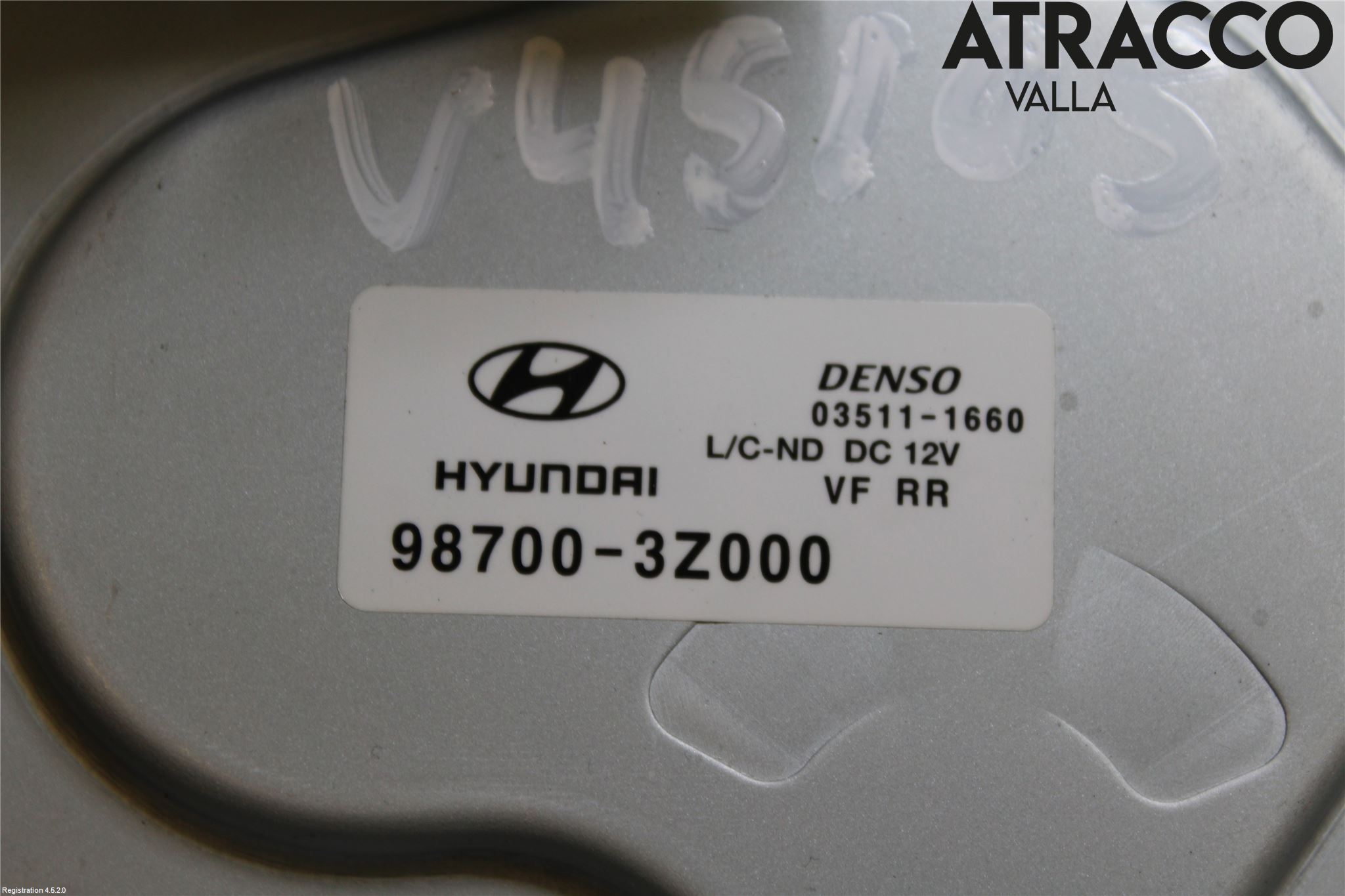 Hyundai i40 16-18 Viskermotor Bakluke
