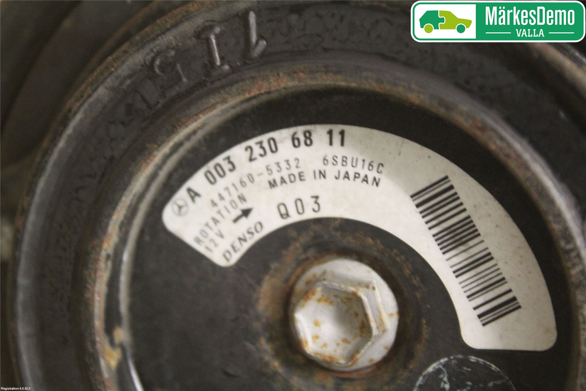 Mercedes-Benz MB B-KLASS (W246/W242) 12-19 Varme Ac Kompressor