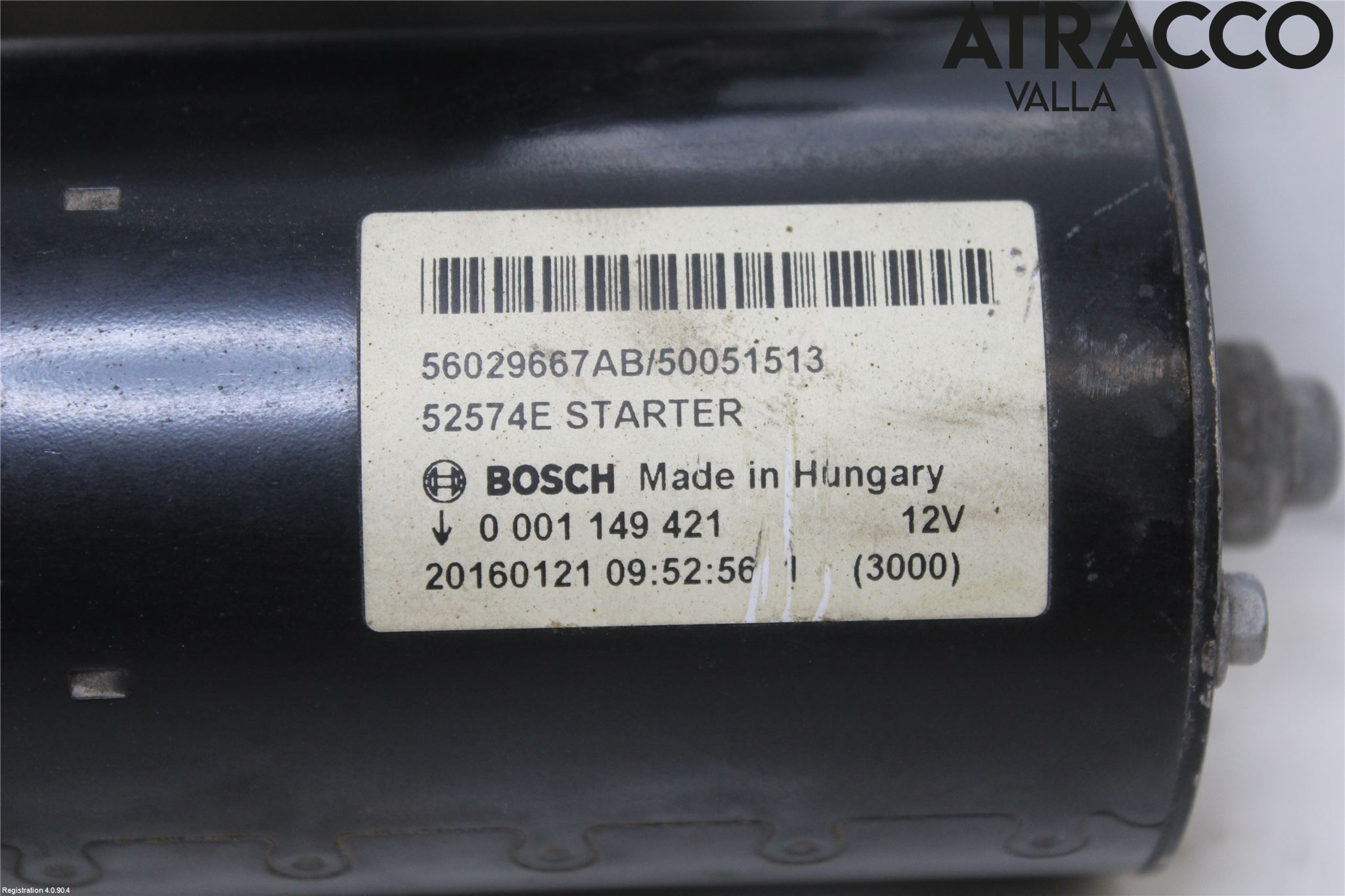 Jeep GRAND CHEROKEE 10-20 Startmotor Diesel