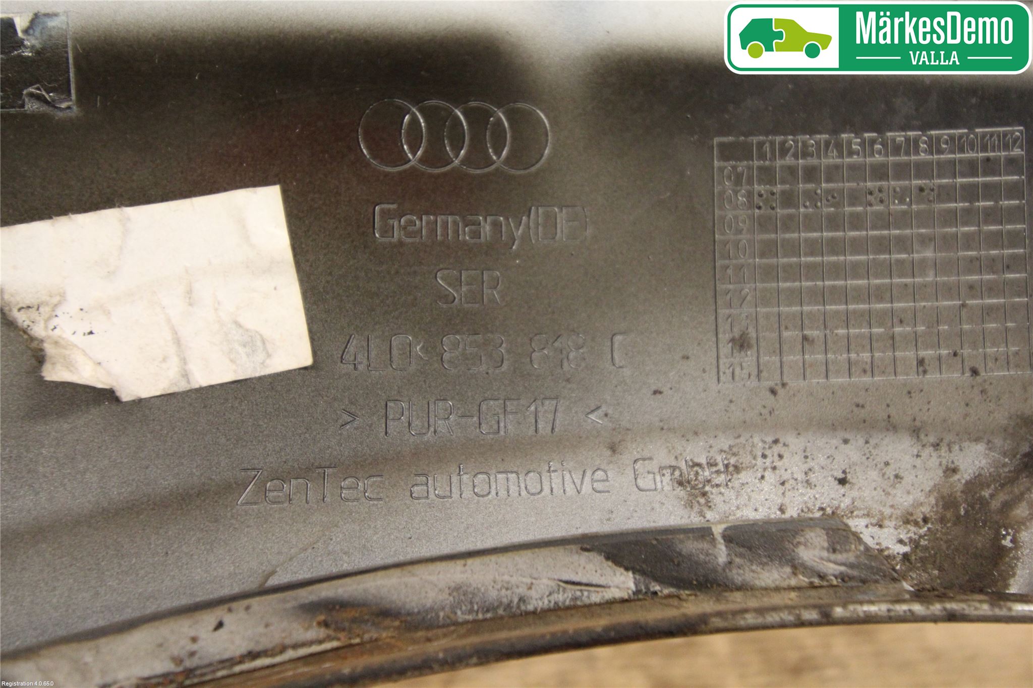 Audi Q7/SQ7 Skjerm Bredder