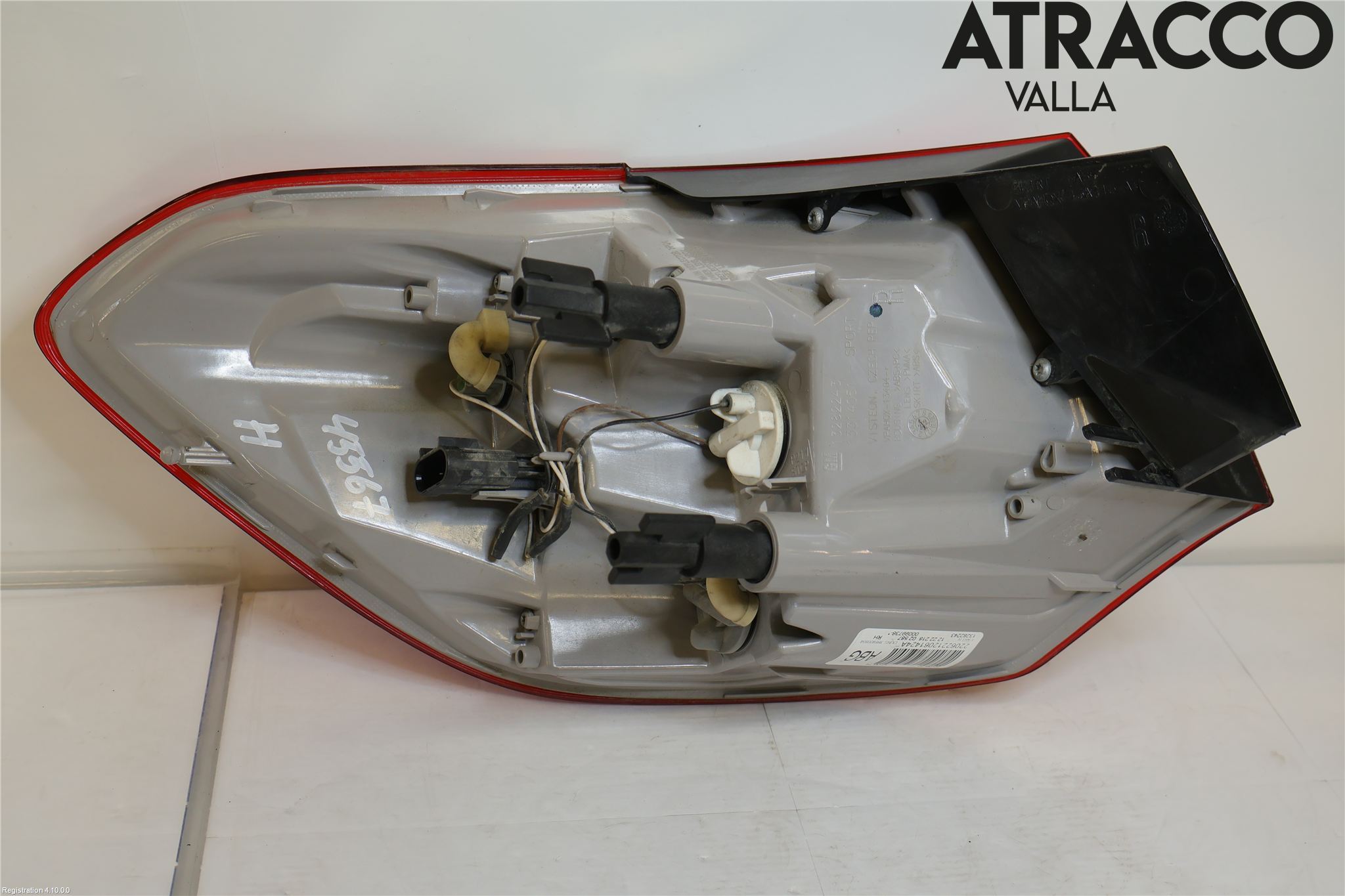 Opel ASTRA J 10-15 Baklykt Høyre