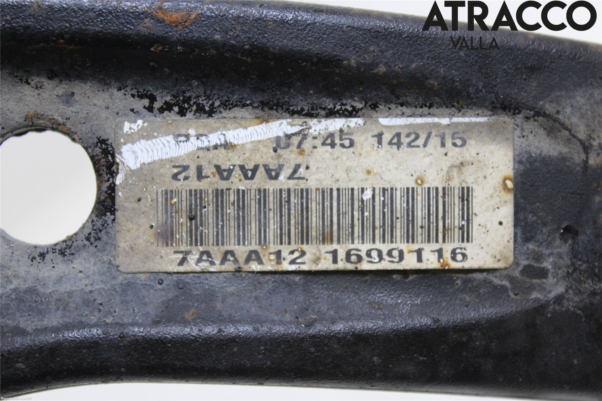 Peugeot 508 11-18 Bærearm Foran Høyre Nedre