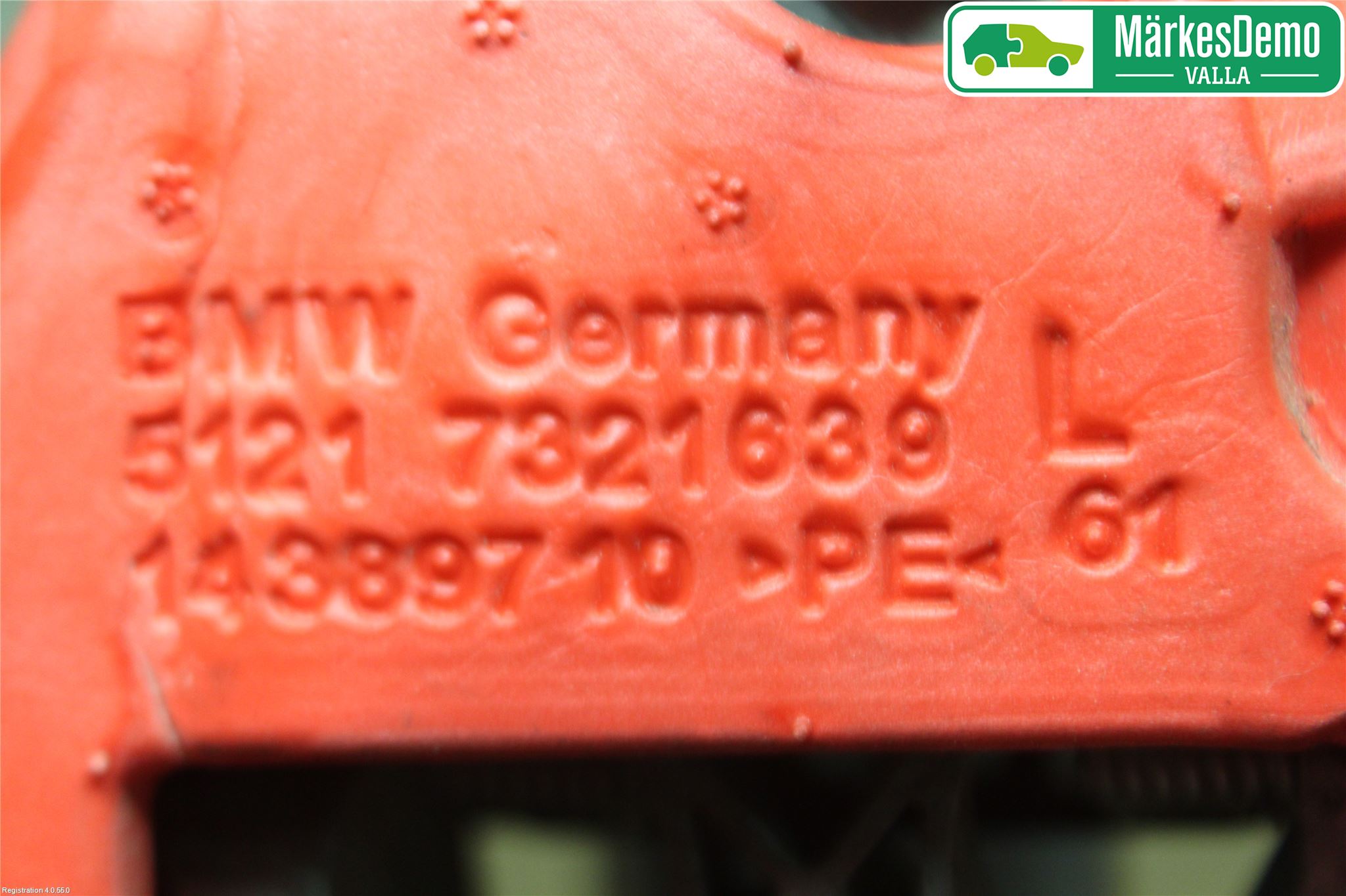 BMW 3 F30/F31/F80 12-19 Dørhandtak Ytre Venstre
