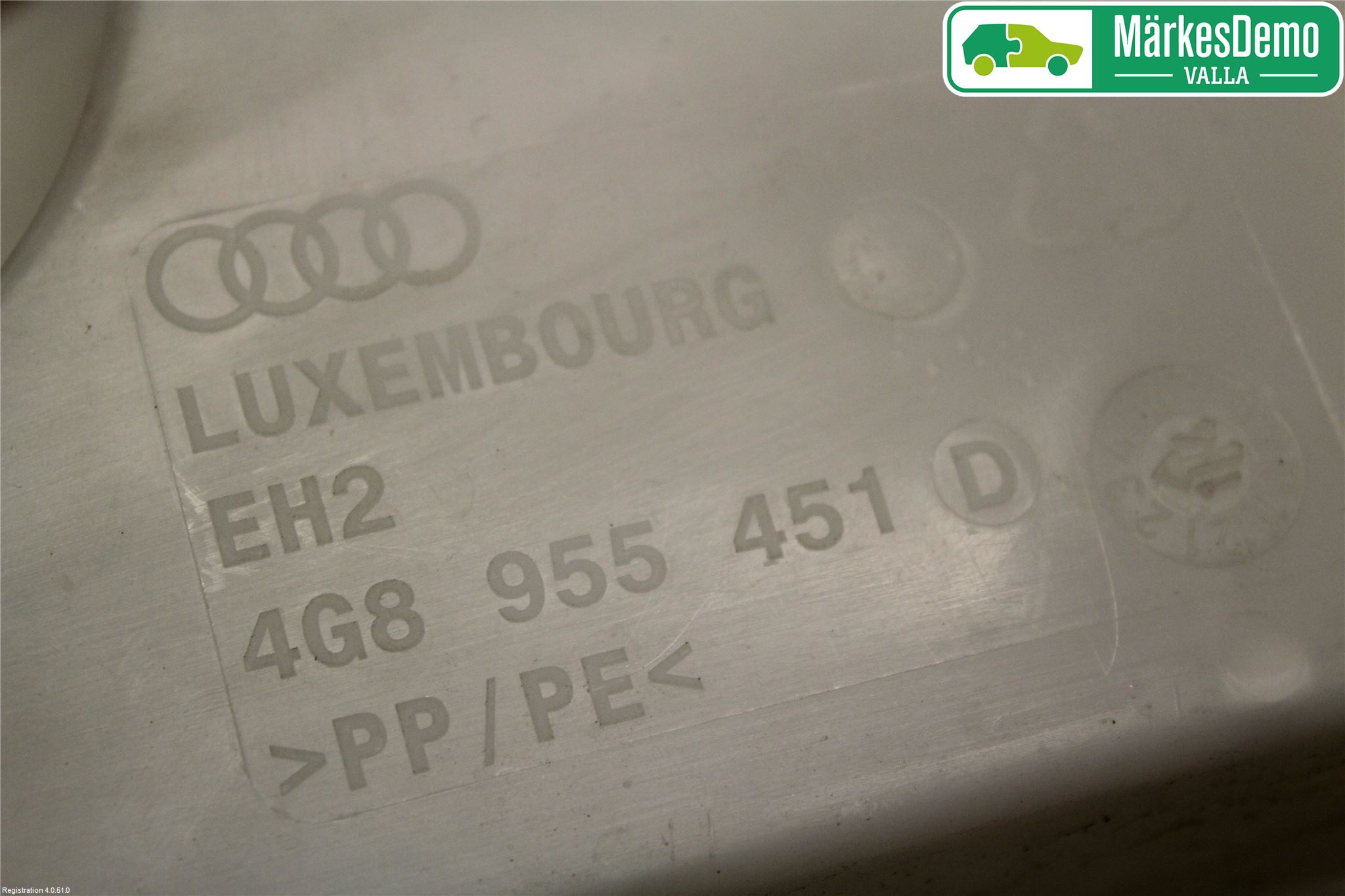 Audi A6 ALLROAD 12-18 Spylerbeholder Frontrute-Lykte
