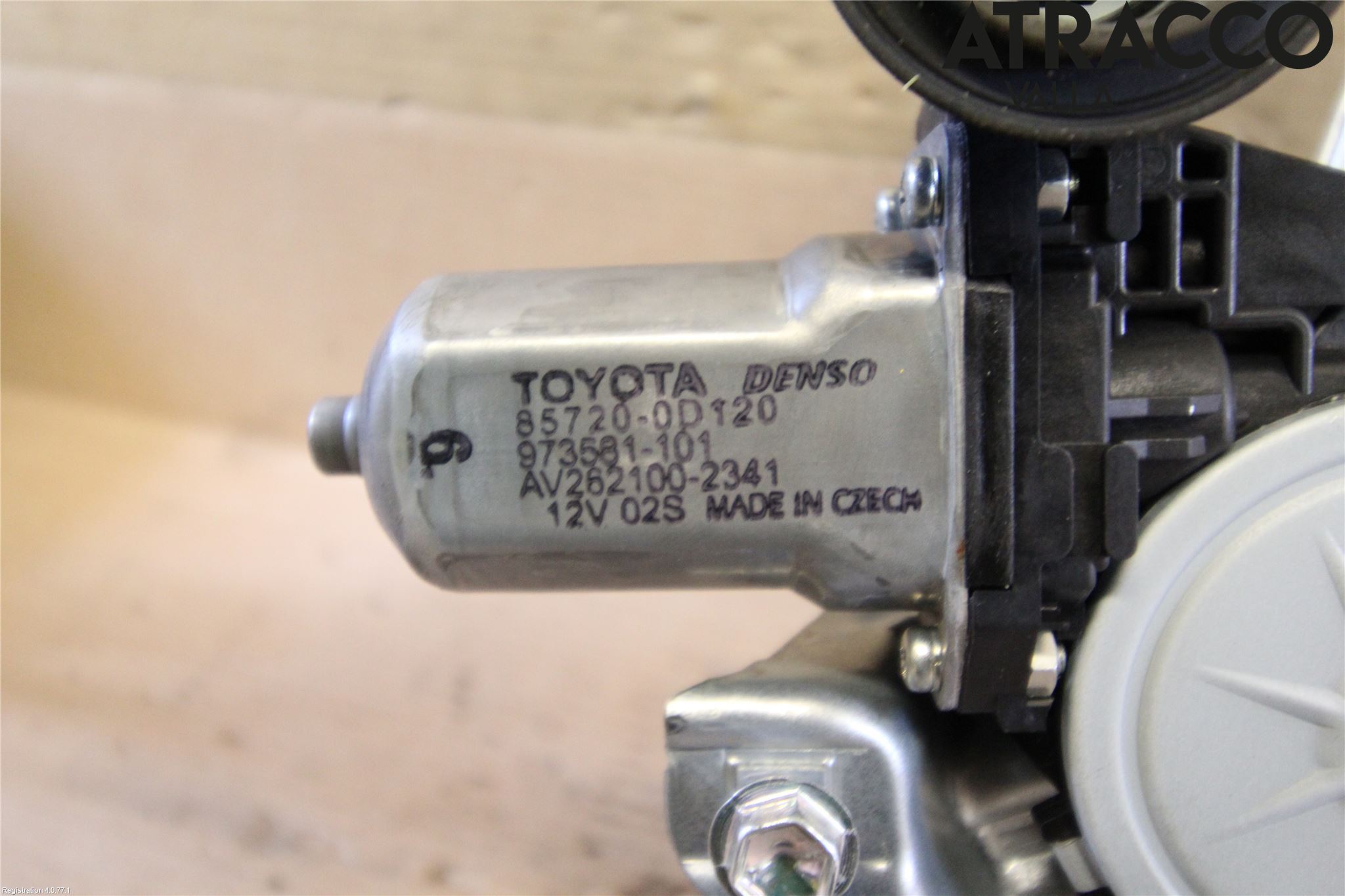 Toyota AURIS 13-19 Vindusheis El Komp