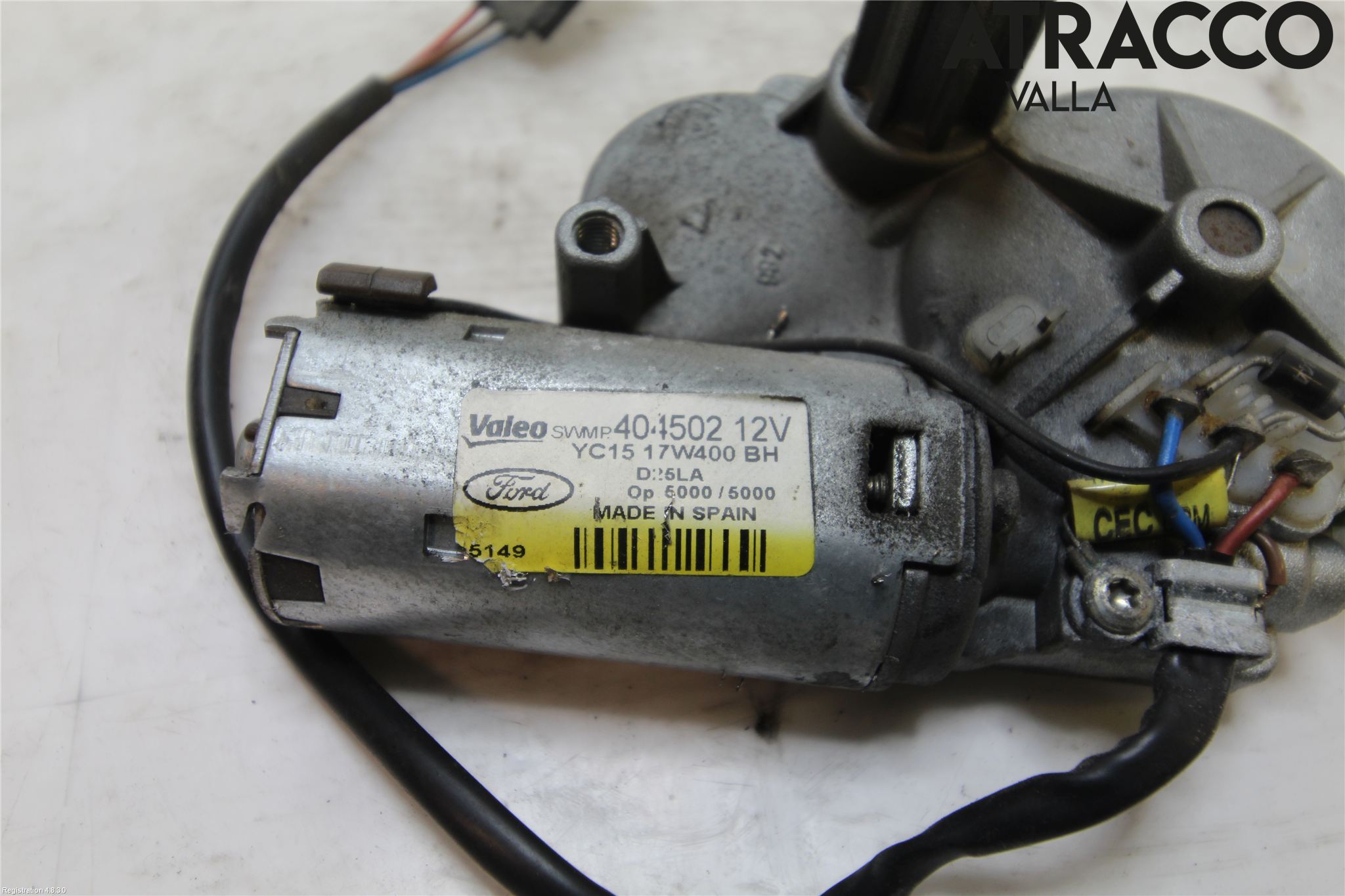 Ford TRANSIT    06-13 Viskermotor Bakluke
