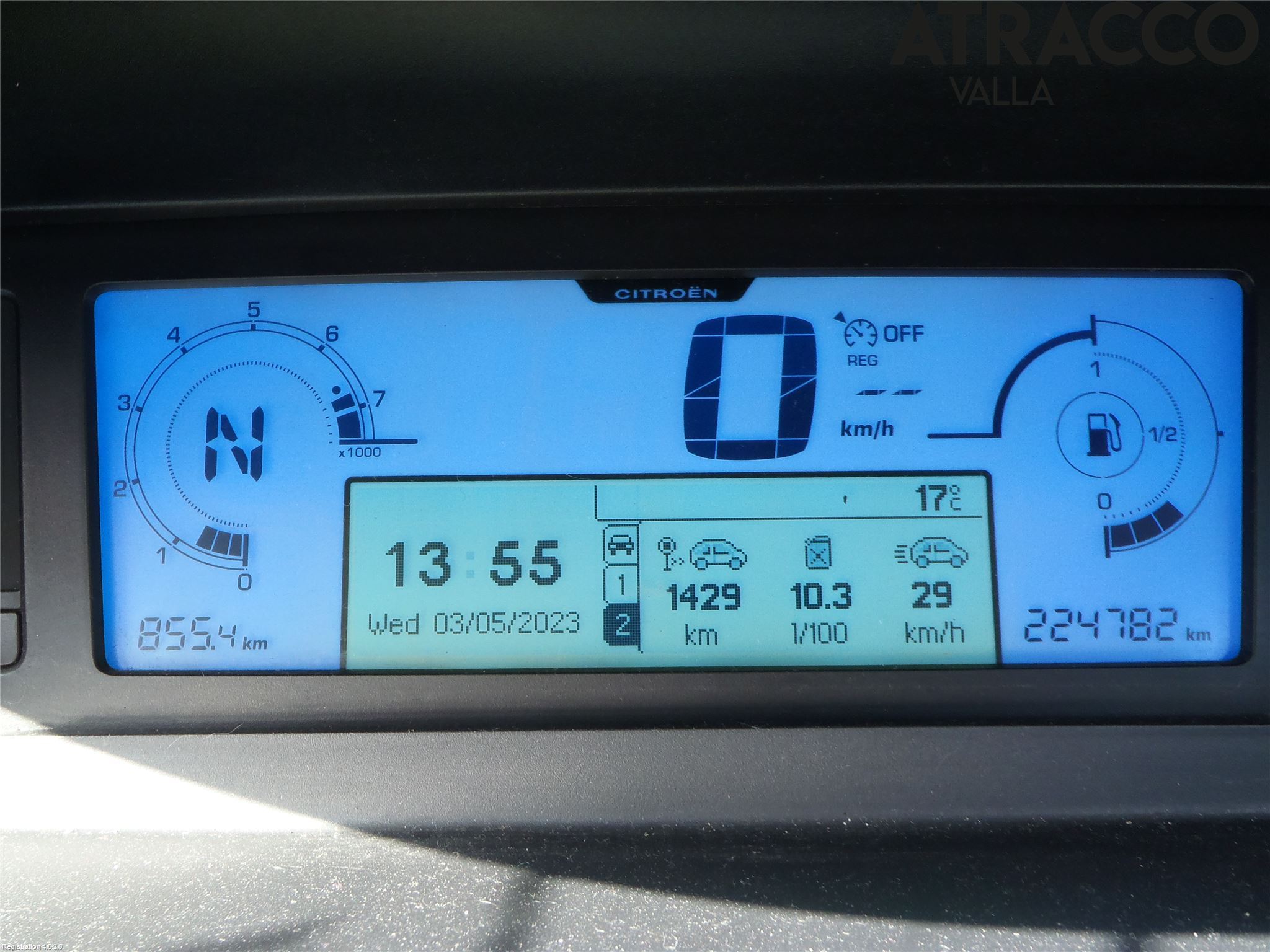 Citroen C4 GRAND PICASSO 07-13 Instr Kombinert