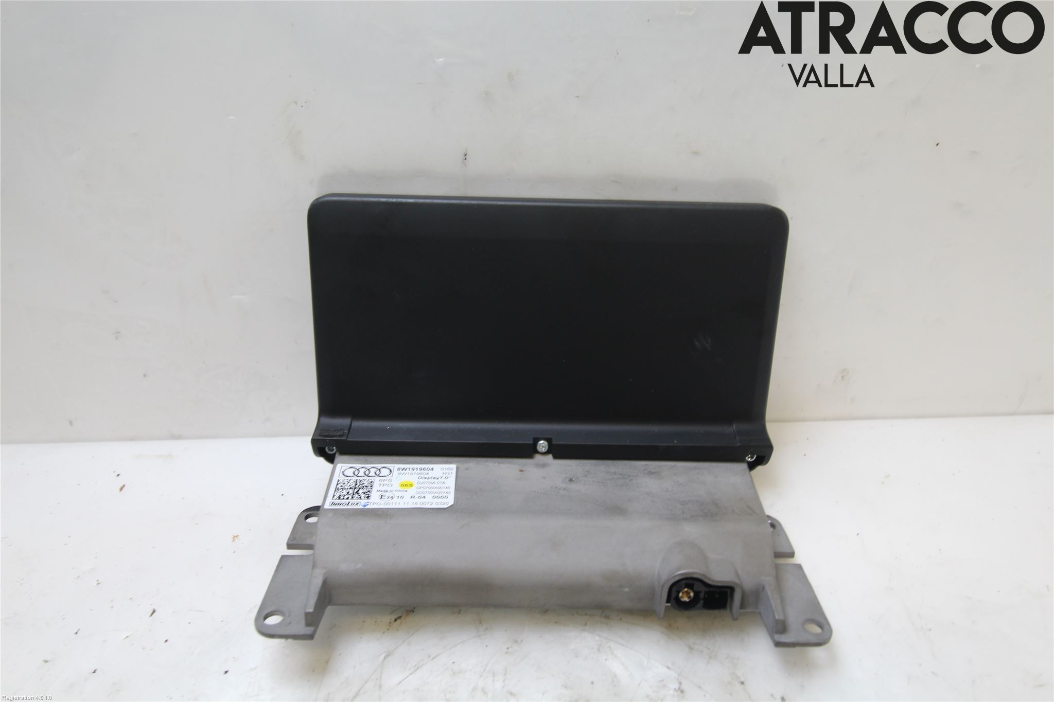 Audi A4/S4 B9 16-19 Instr Skjerm Dvd-Gps-Ac-Tlf