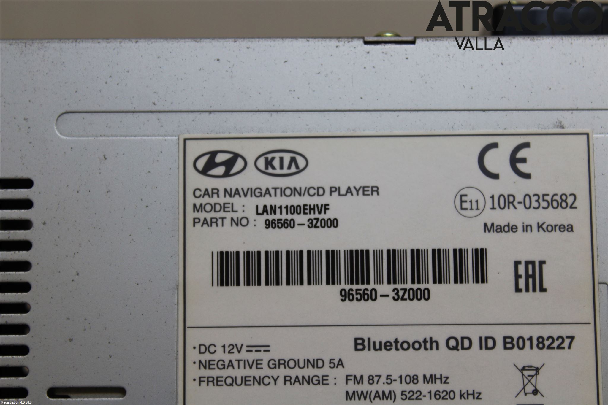 Hyundai i40 08-15 Stereo Radio Med Cd