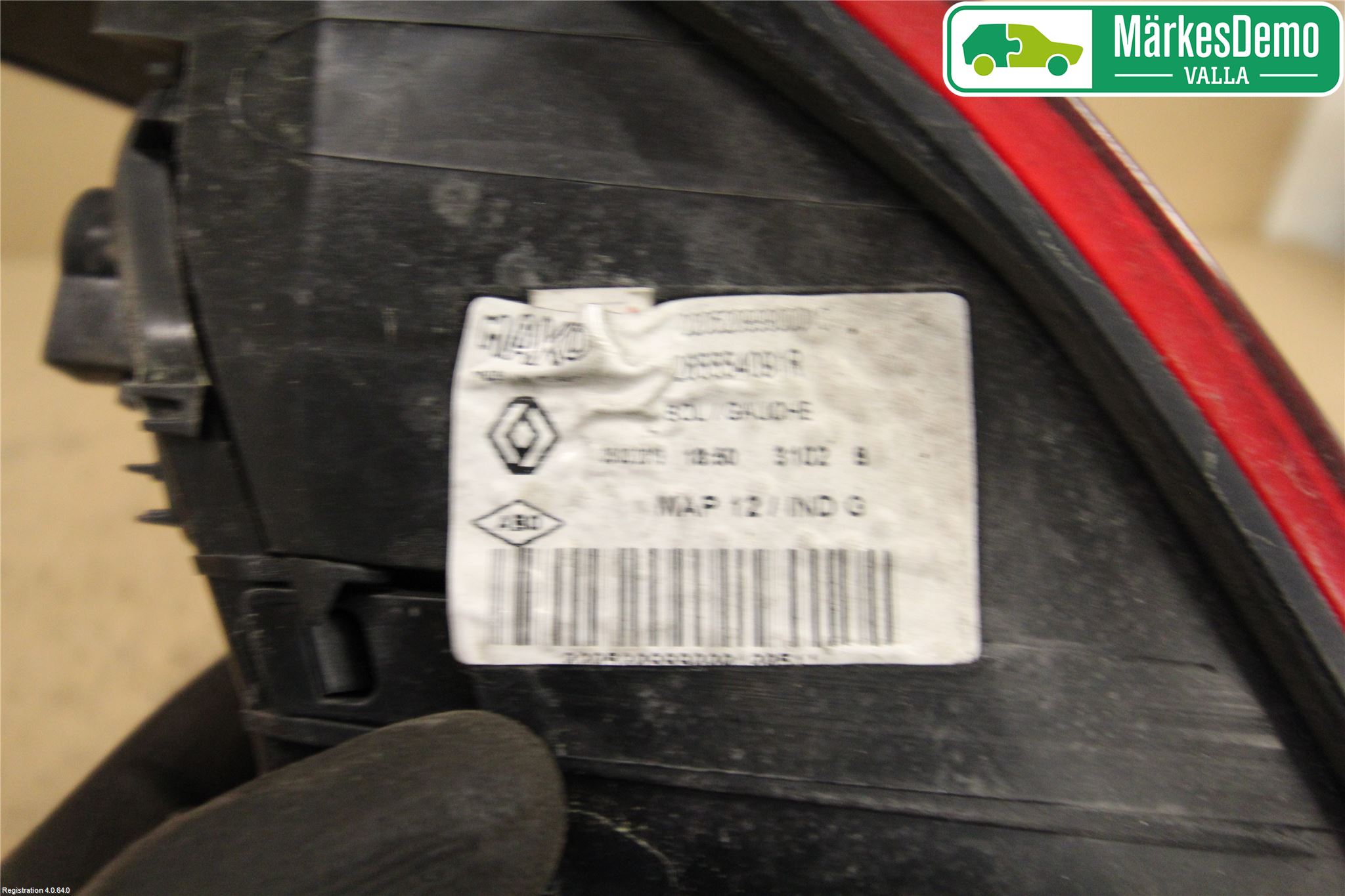 Renault CLIO IV 12-16 Baklykt Høyre